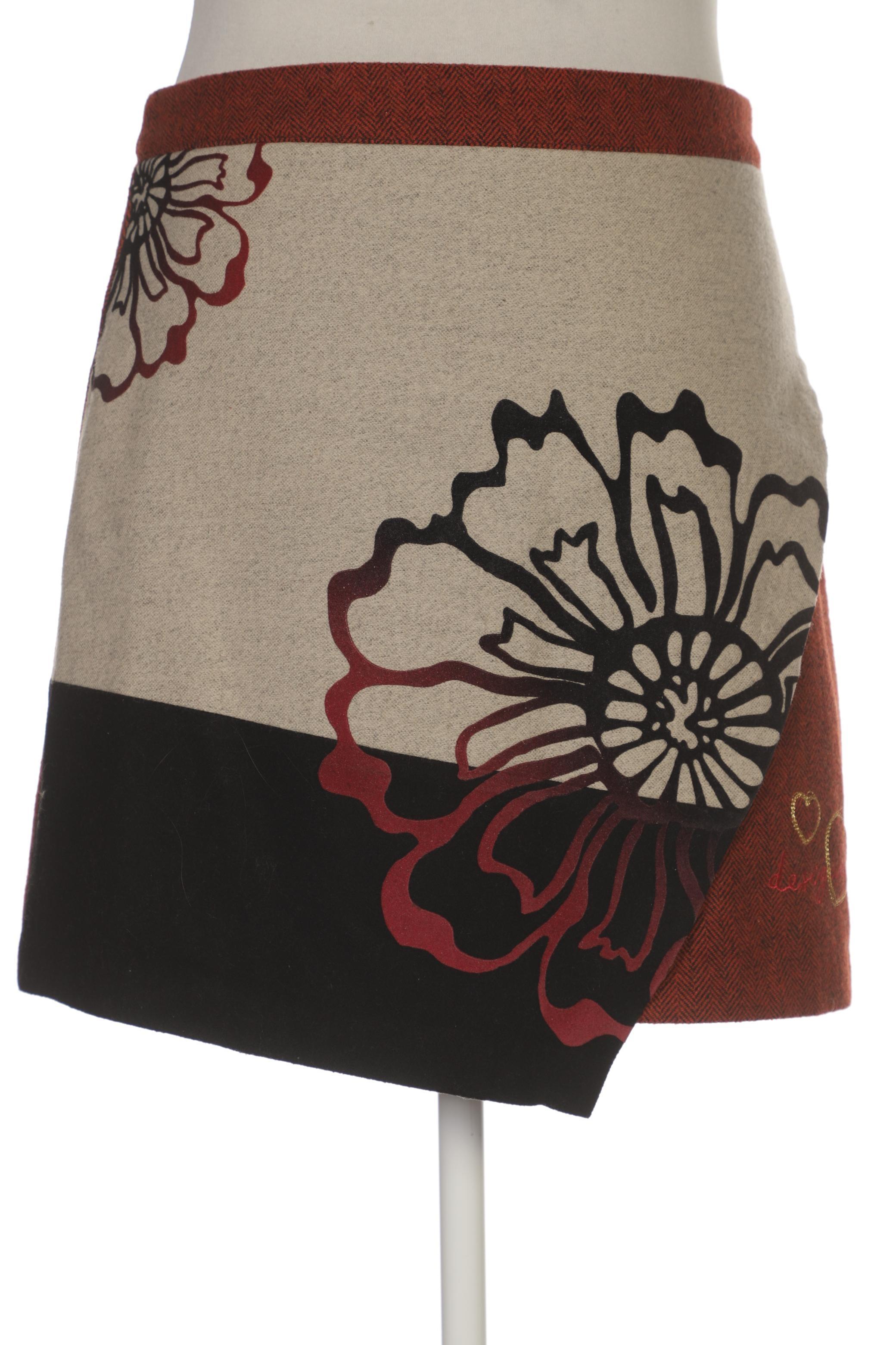 

Desigual Damen Rock, orange, Gr. 42