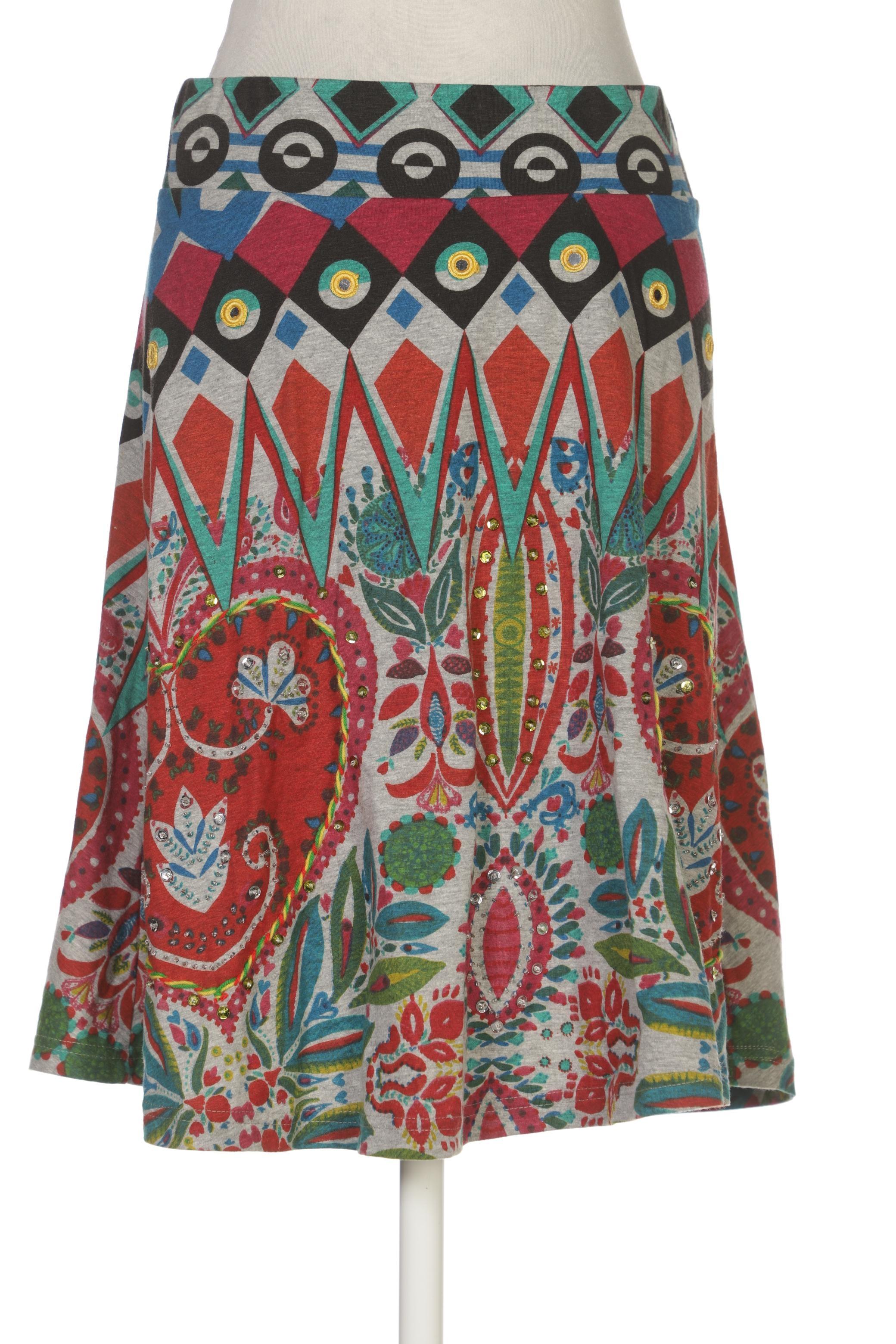 

Desigual Damen Rock, mehrfarbig, Gr. 38