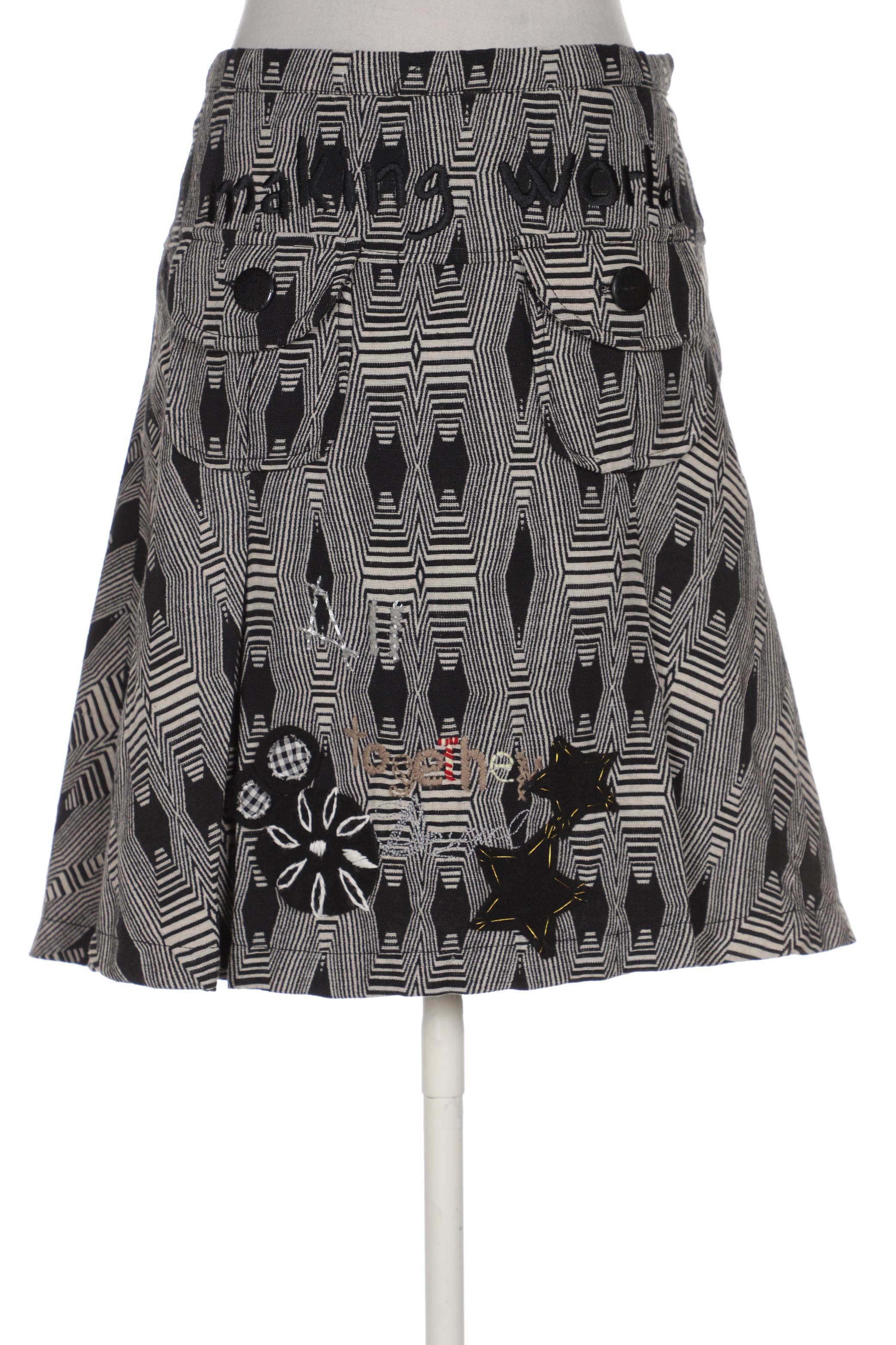 

Desigual Damen Rock, schwarz, Gr. 40