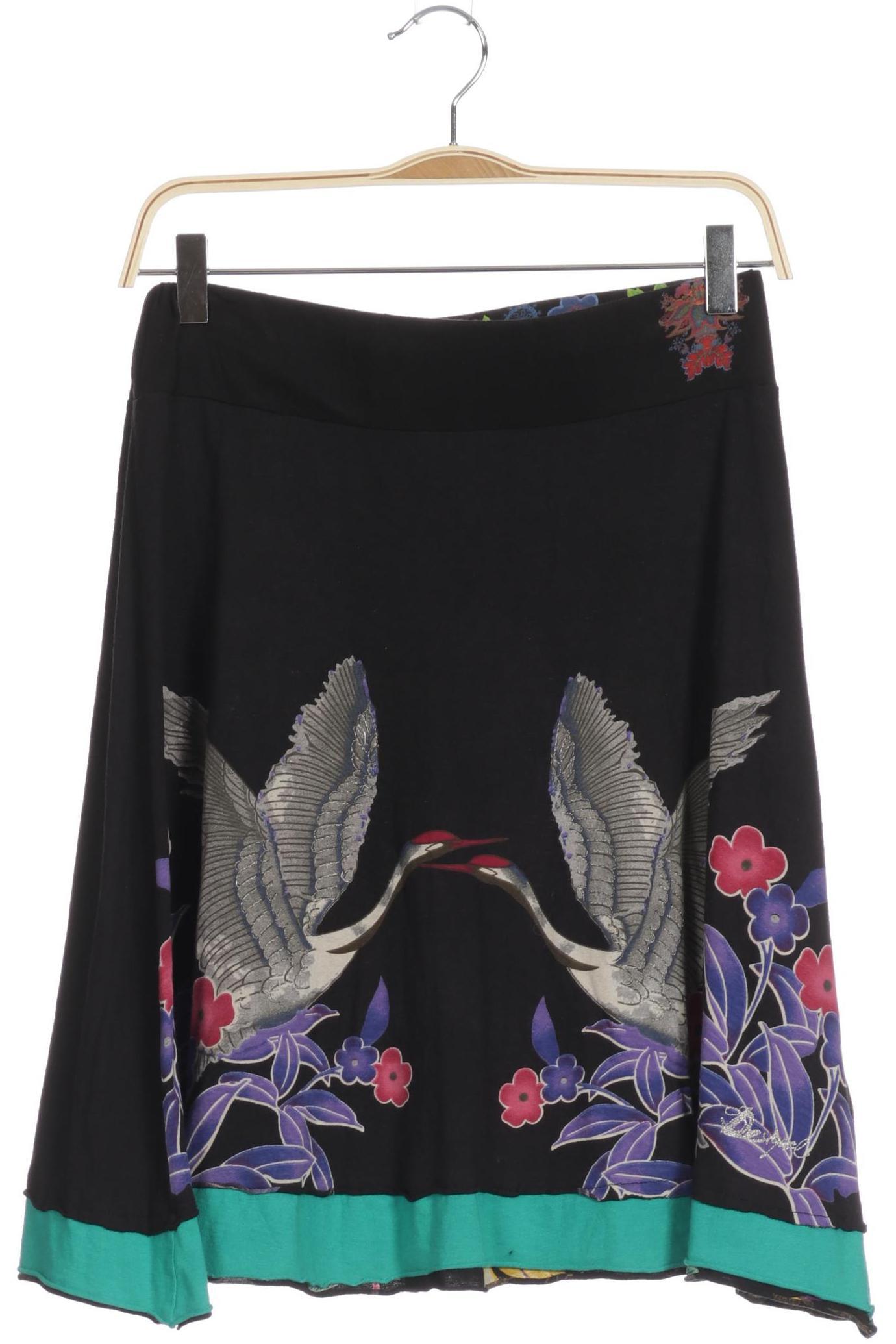 

Desigual Damen Rock, schwarz, Gr.
