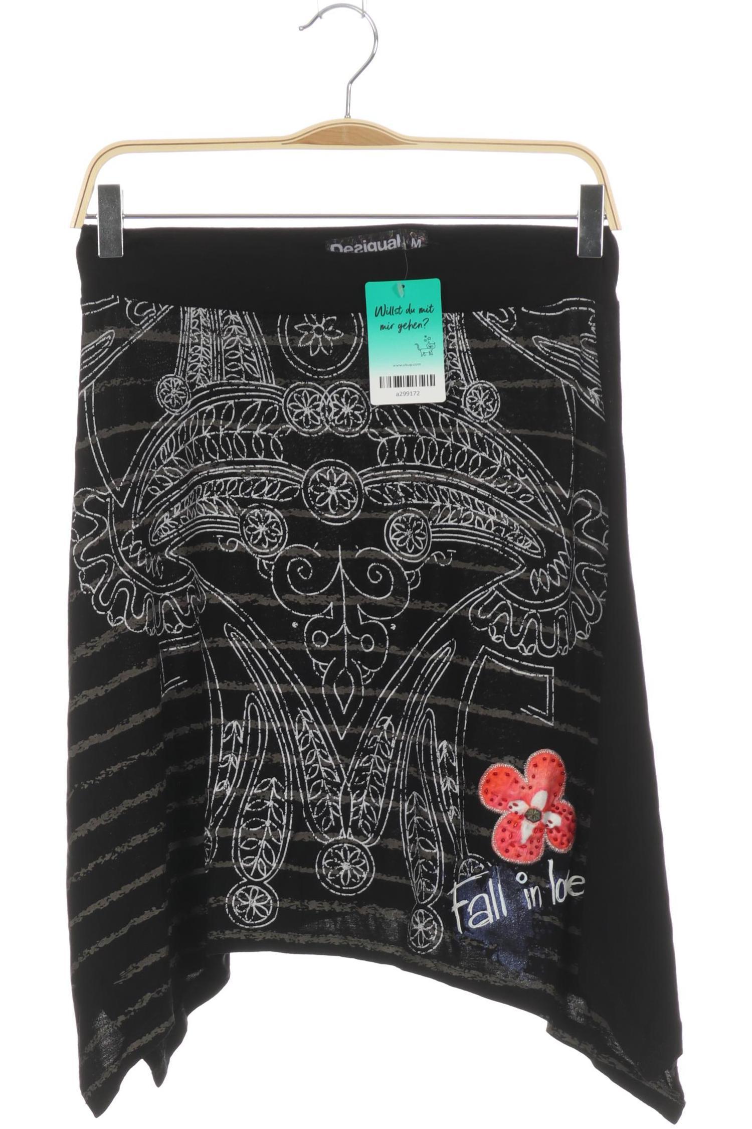 

Desigual Damen Rock, schwarz, Gr.