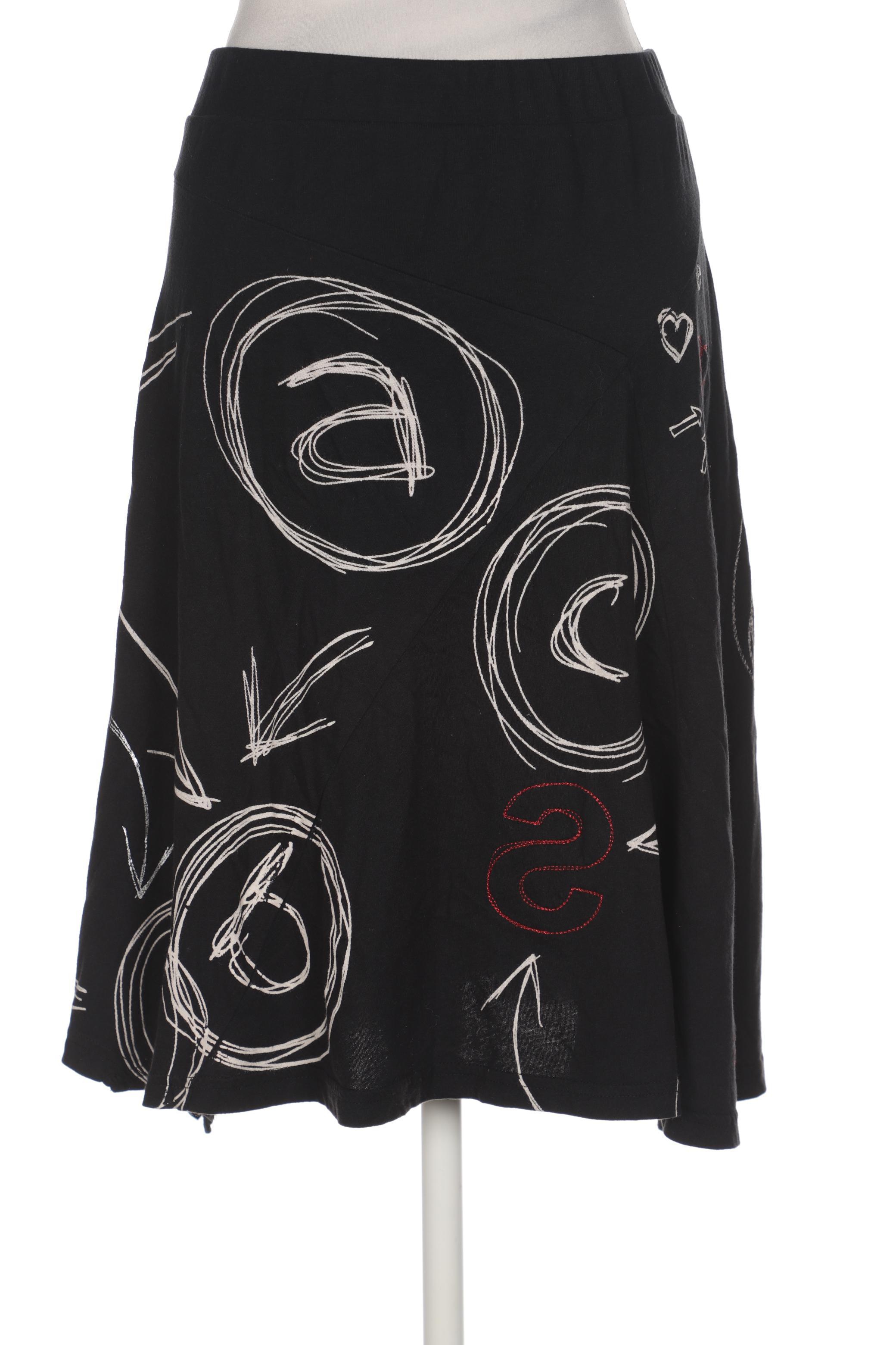

Desigual Damen Rock, schwarz, Gr. 38