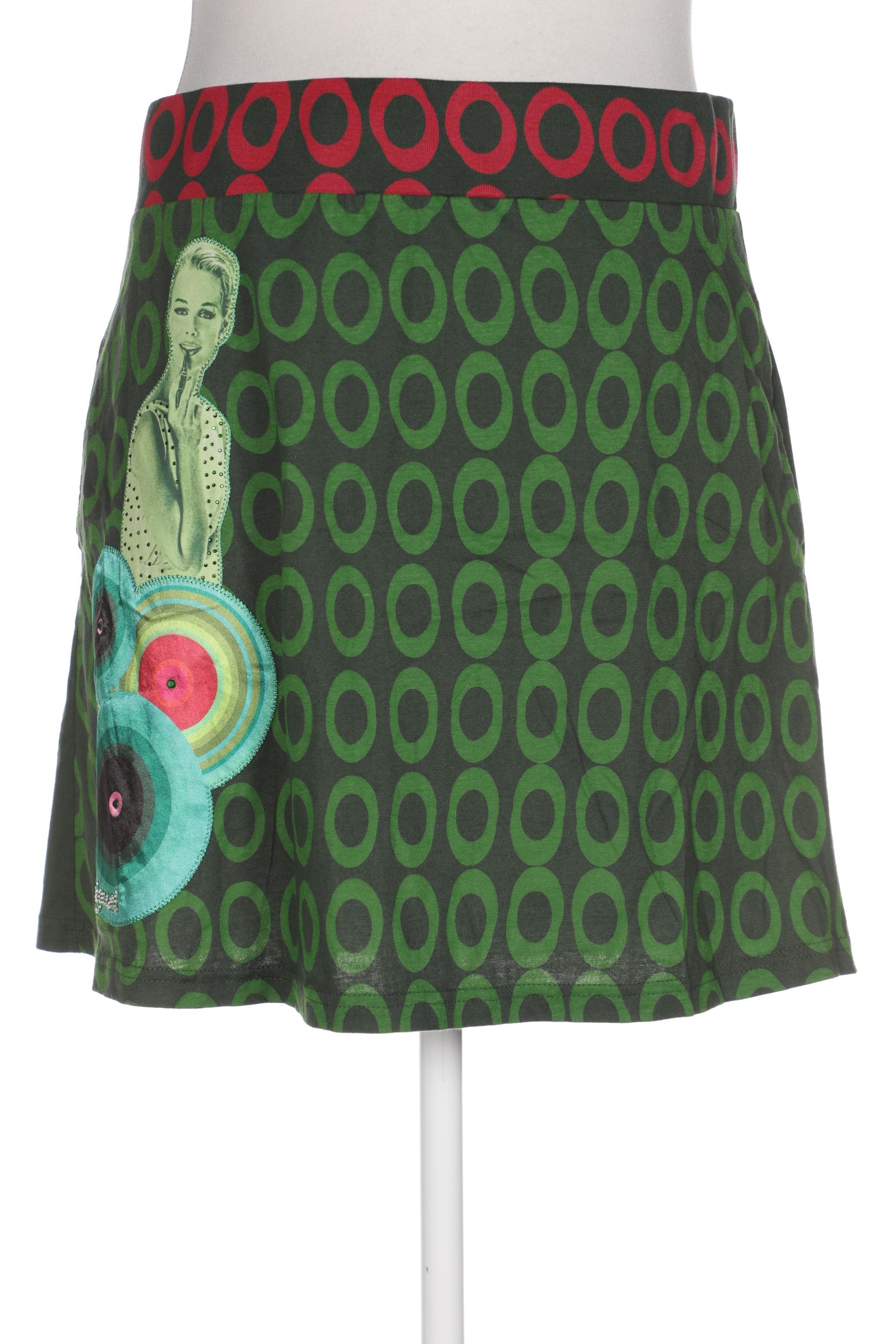 

Desigual Damen Rock, grün, Gr. 46