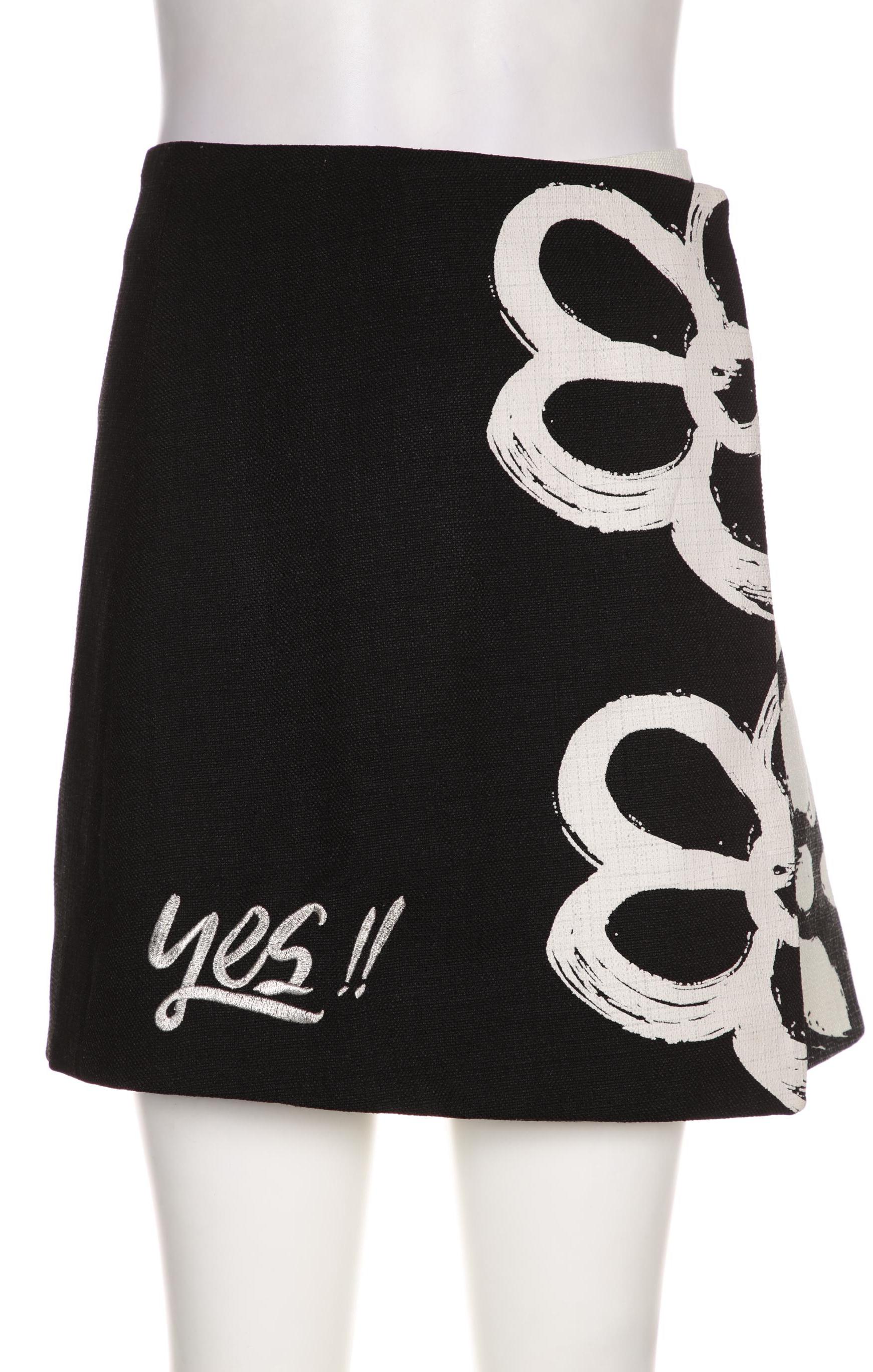 

Desigual Damen Rock, schwarz, Gr. 40