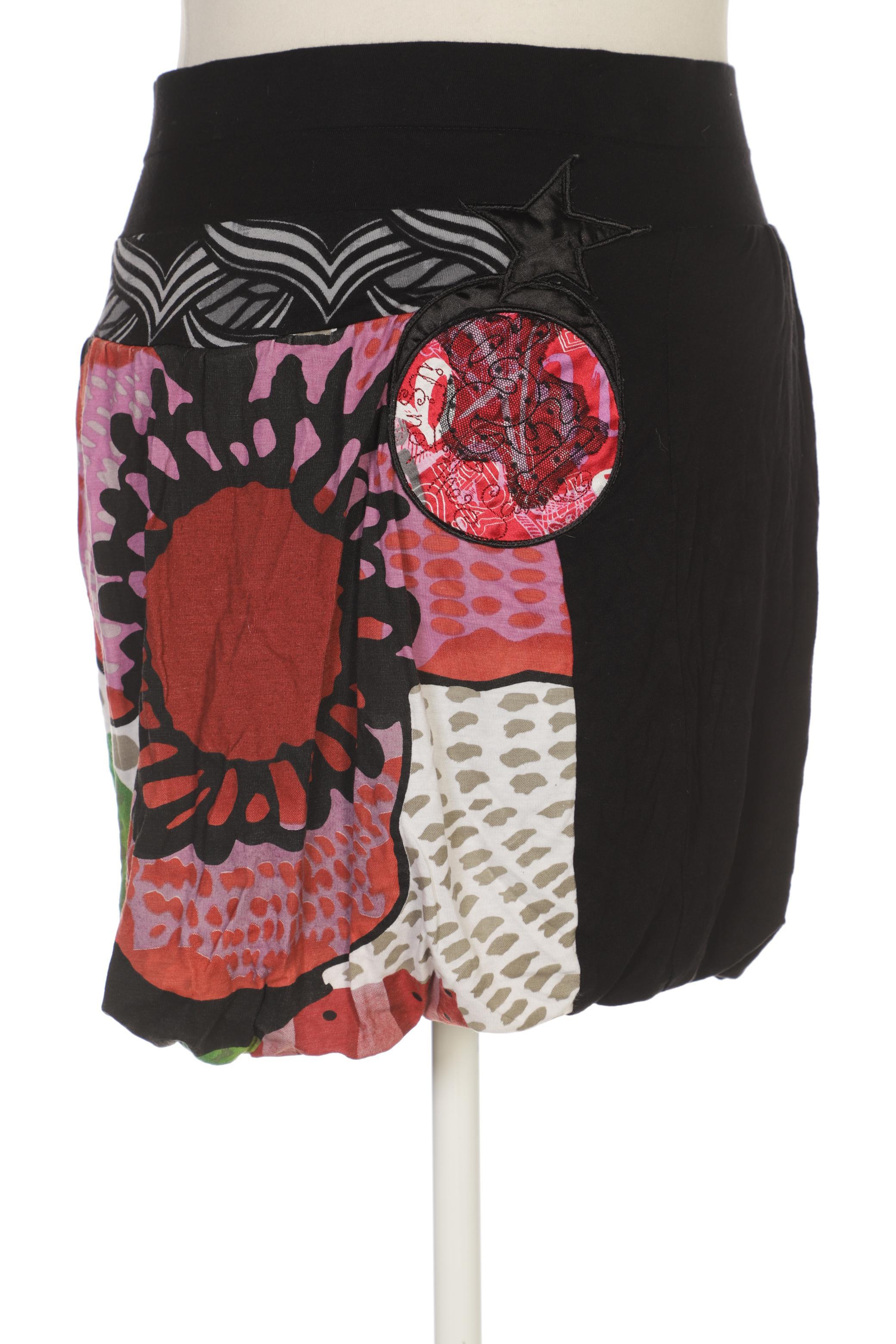 

Desigual Damen Rock, schwarz, Gr. 42