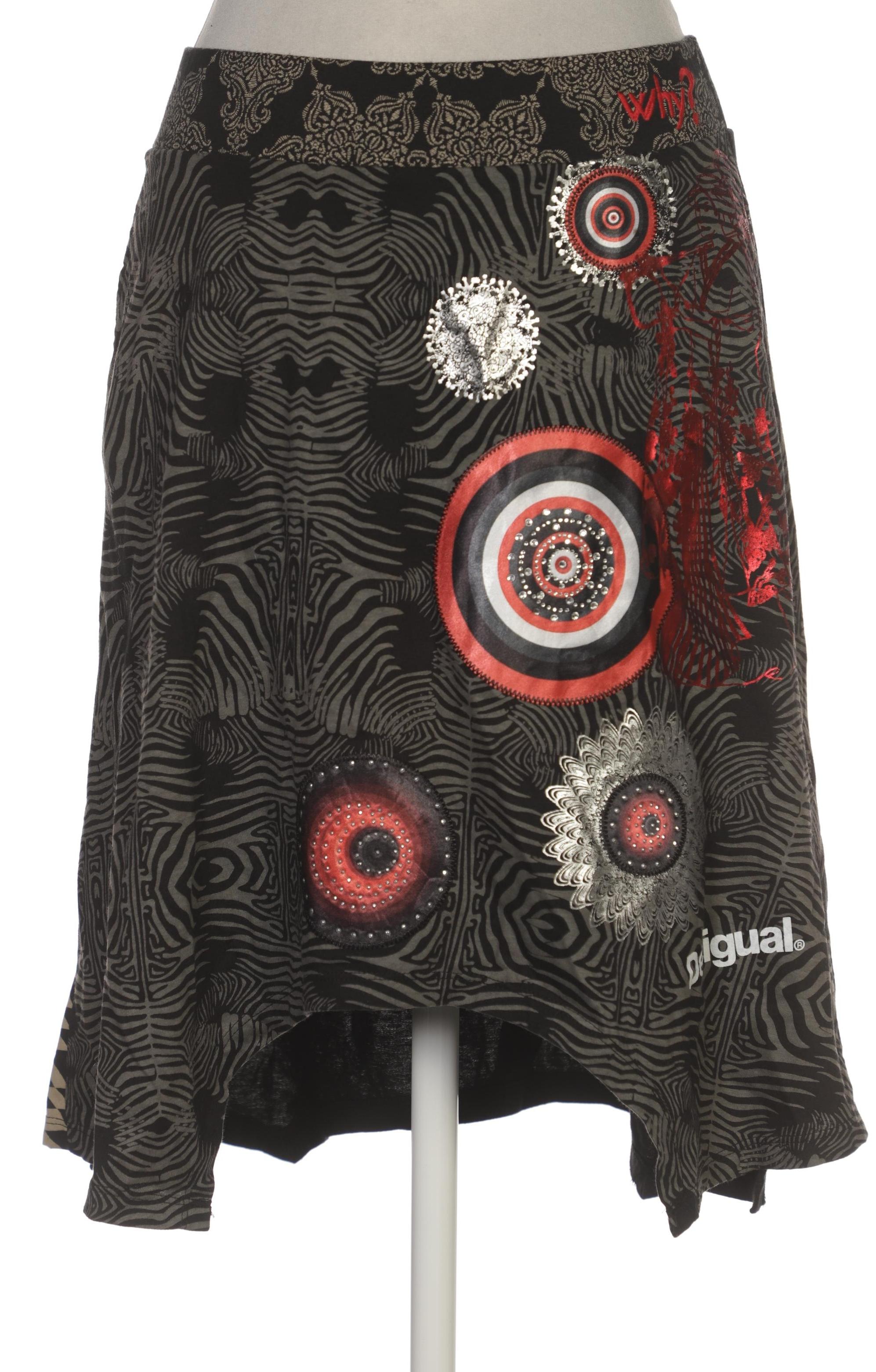 

Desigual Damen Rock, schwarz, Gr. 36