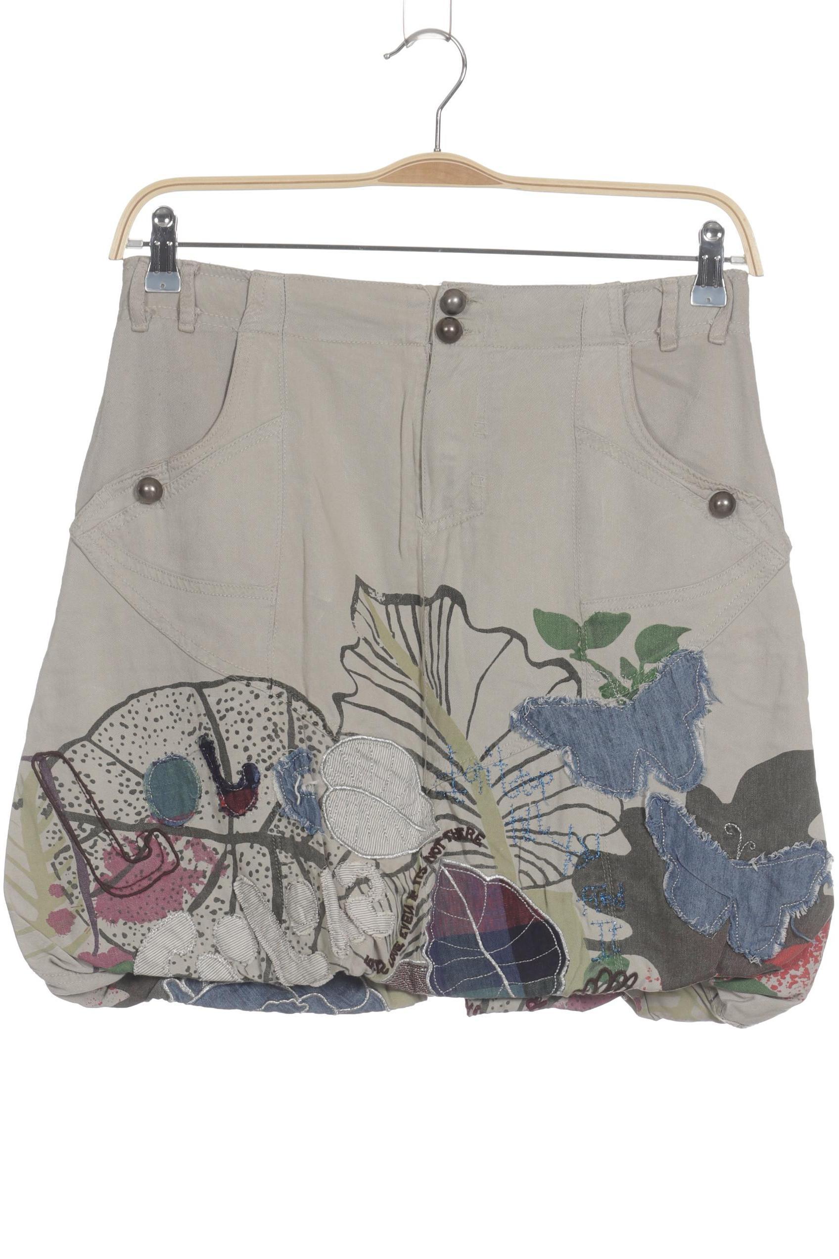 

Desigual Damen Rock, grau, Gr. 38