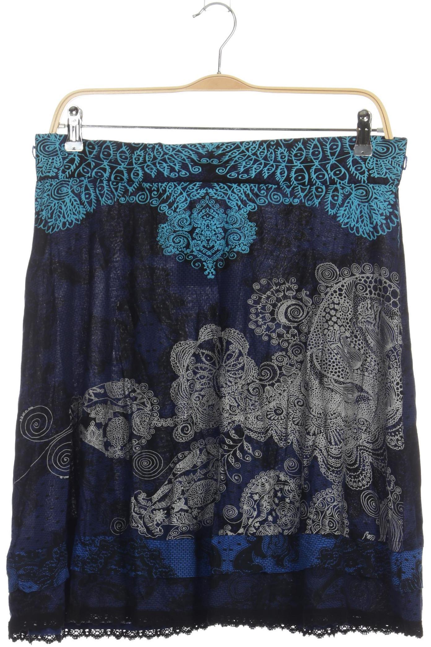 

Desigual Damen Rock, blau, Gr.