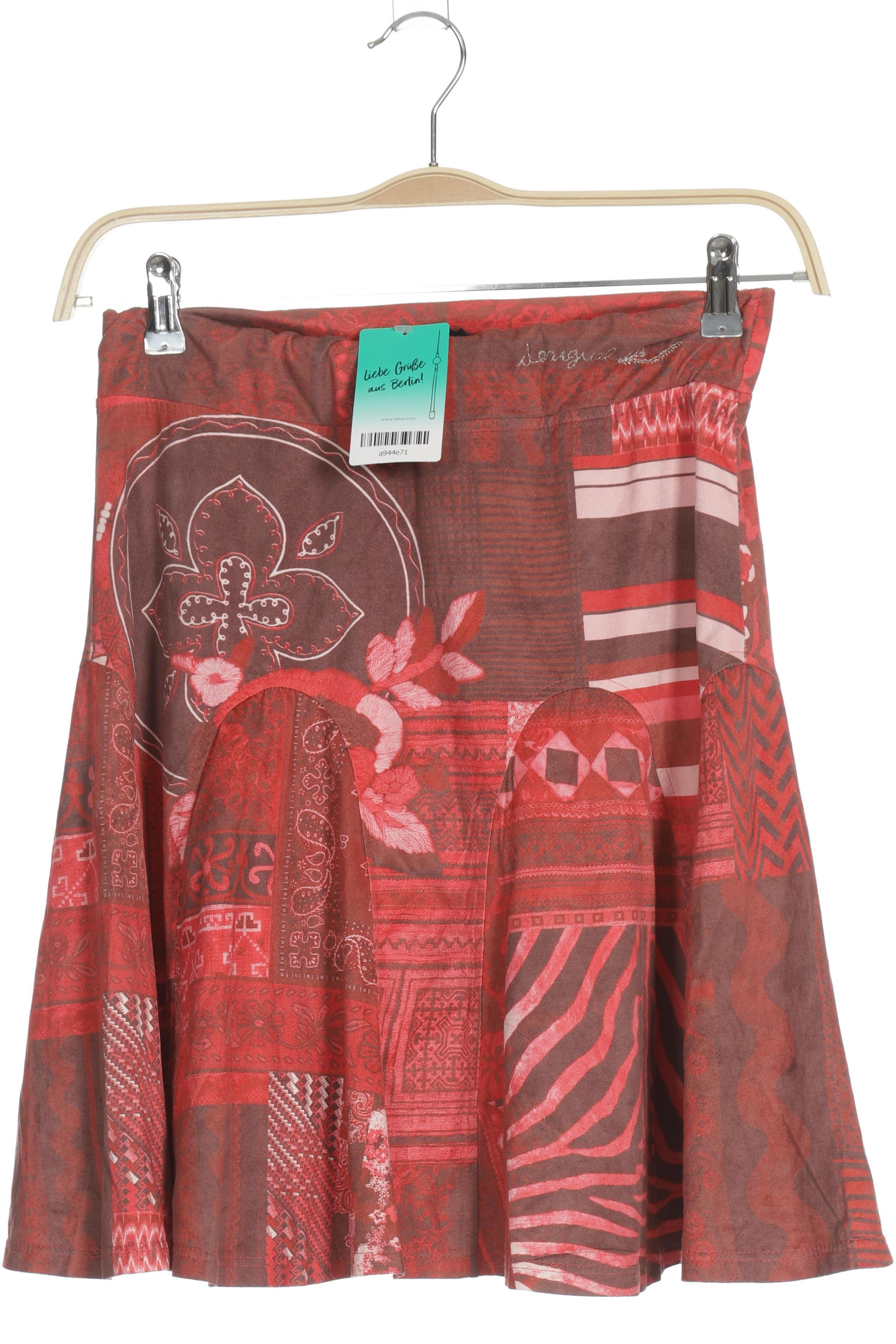 

Desigual Damen Rock, rot, Gr.