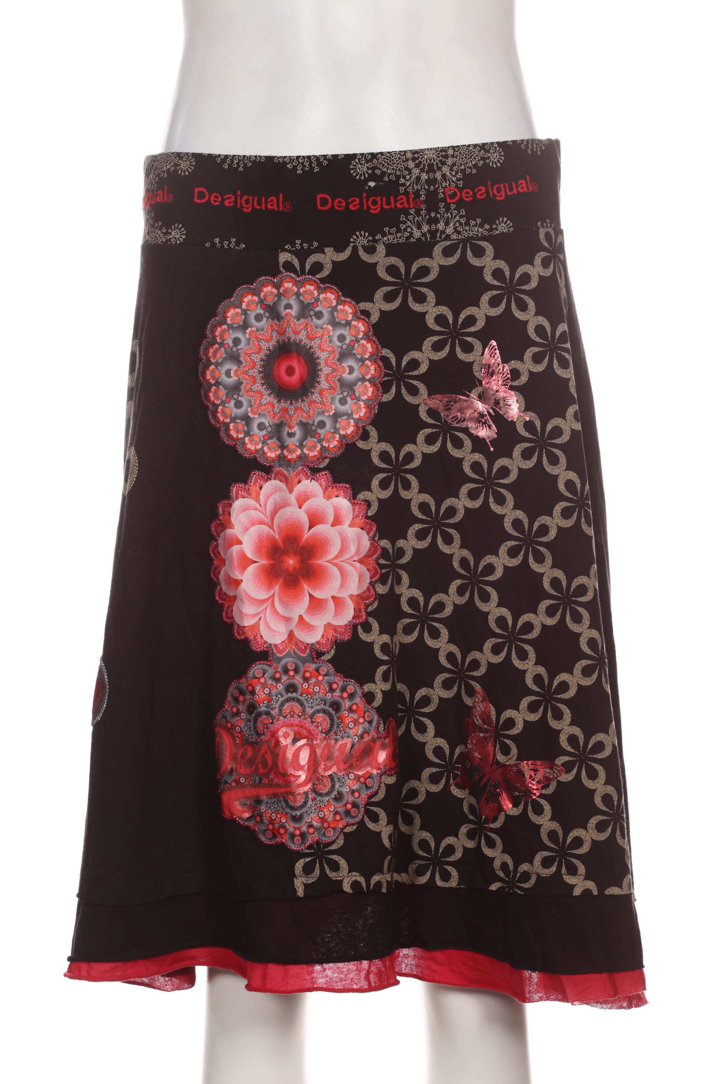

Desigual Damen Rock, schwarz, Gr. 38