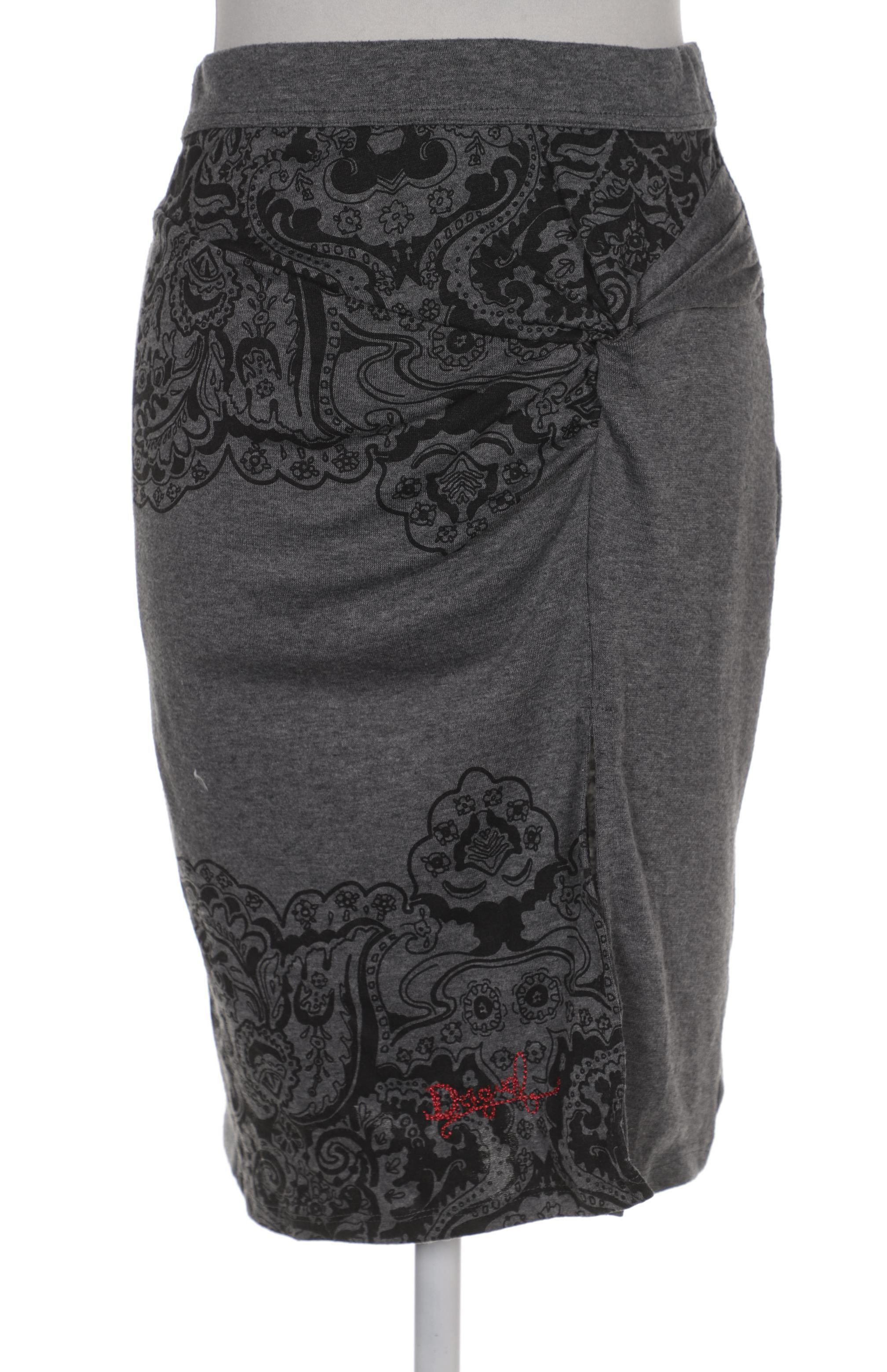 

Desigual Damen Rock, grau, Gr. 38