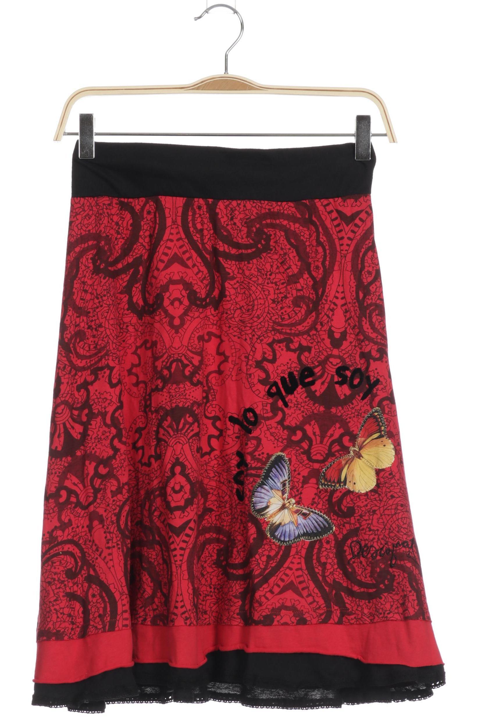 

Desigual Damen Rock, rot, Gr.