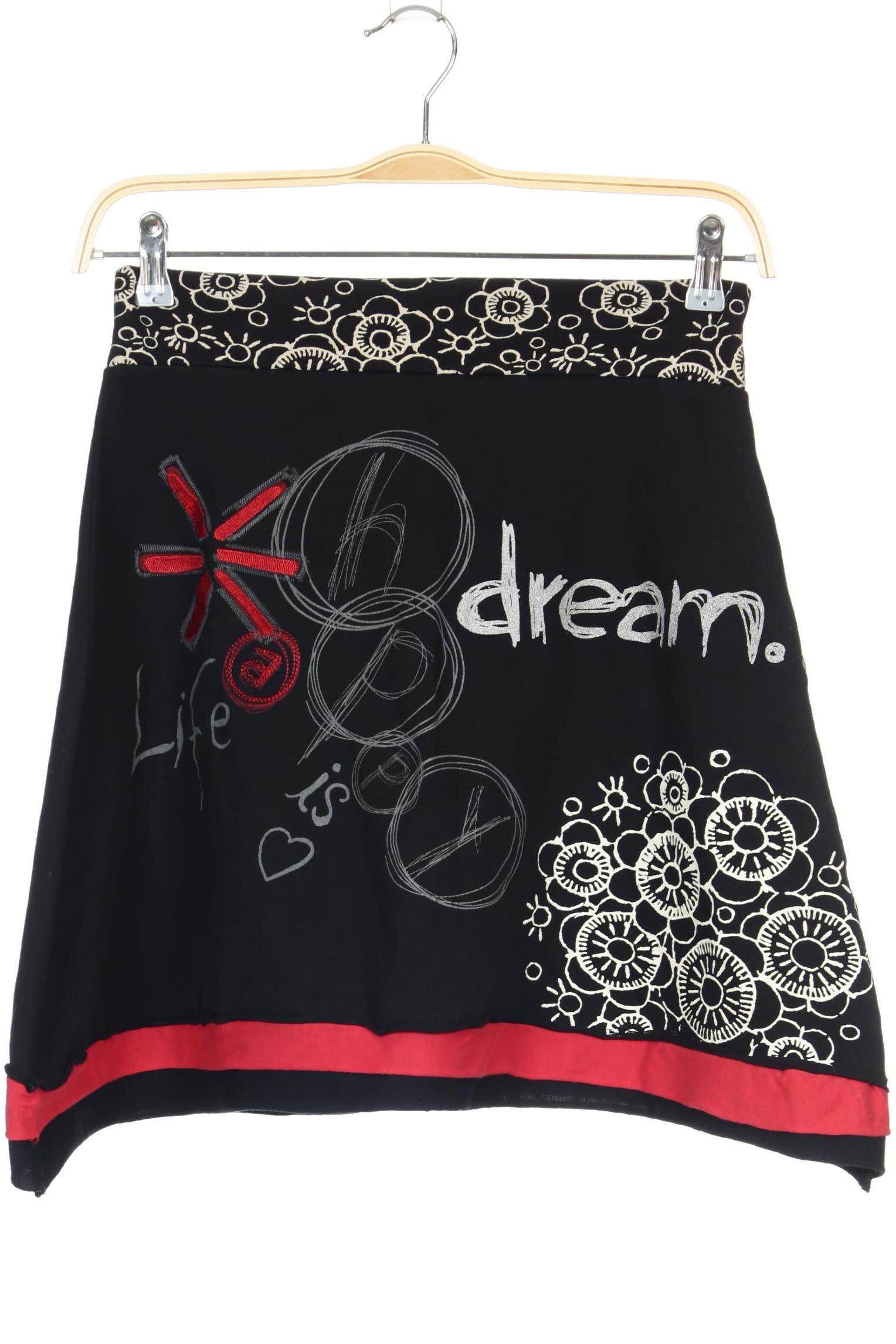 

Desigual Damen Rock, schwarz, Gr.