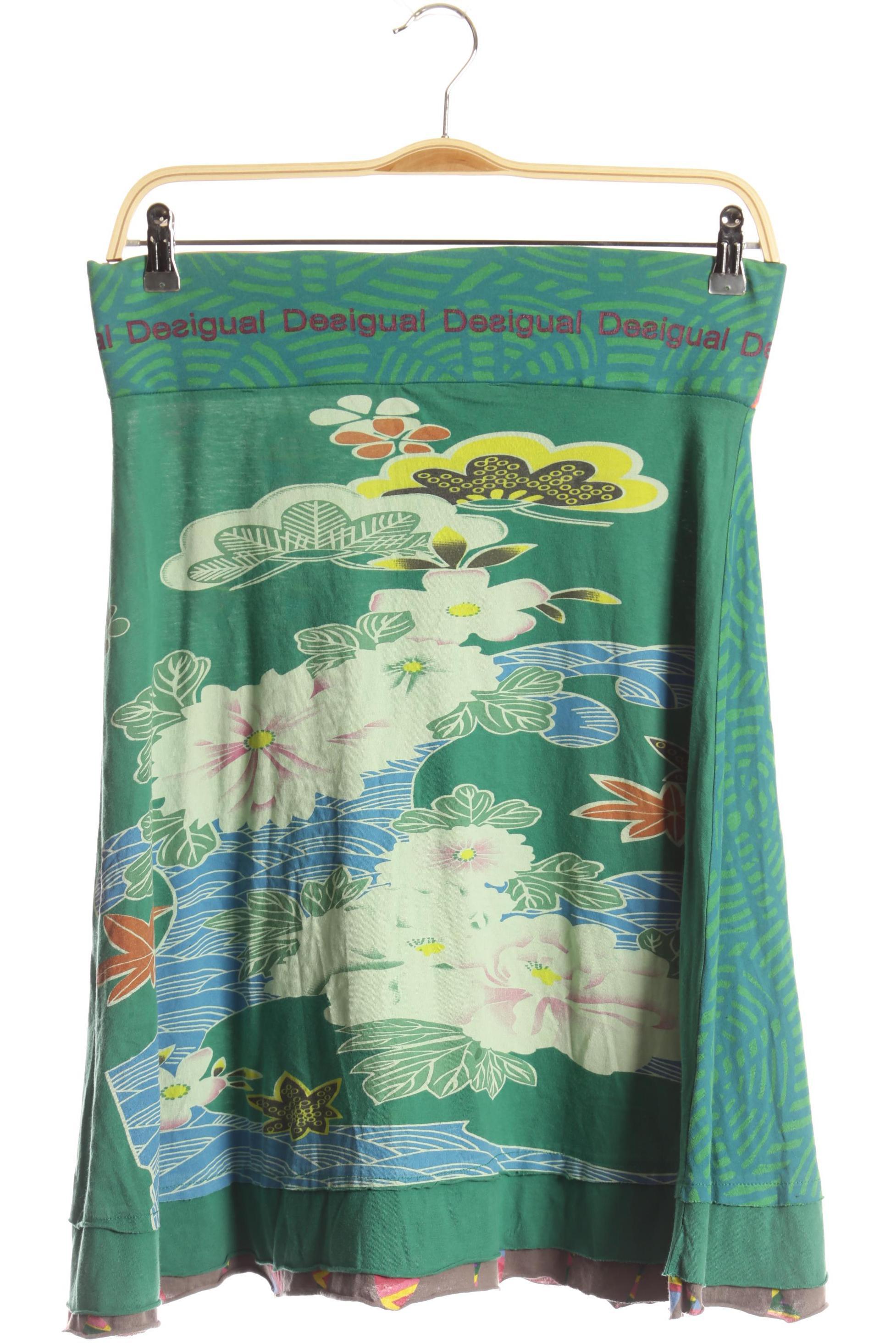

Desigual Damen Rock, grün, Gr.