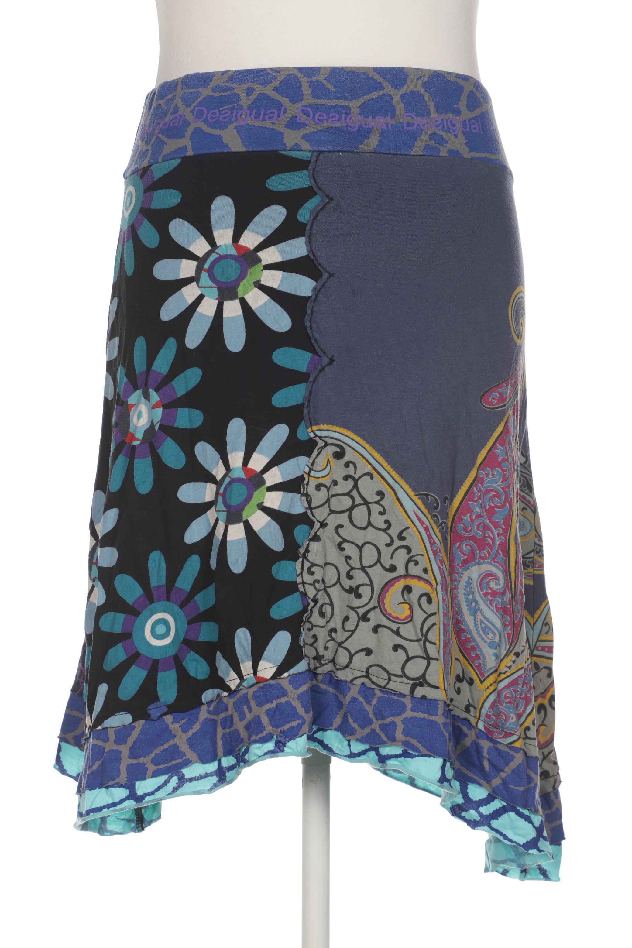 

Desigual Damen Rock, marineblau, Gr. 42
