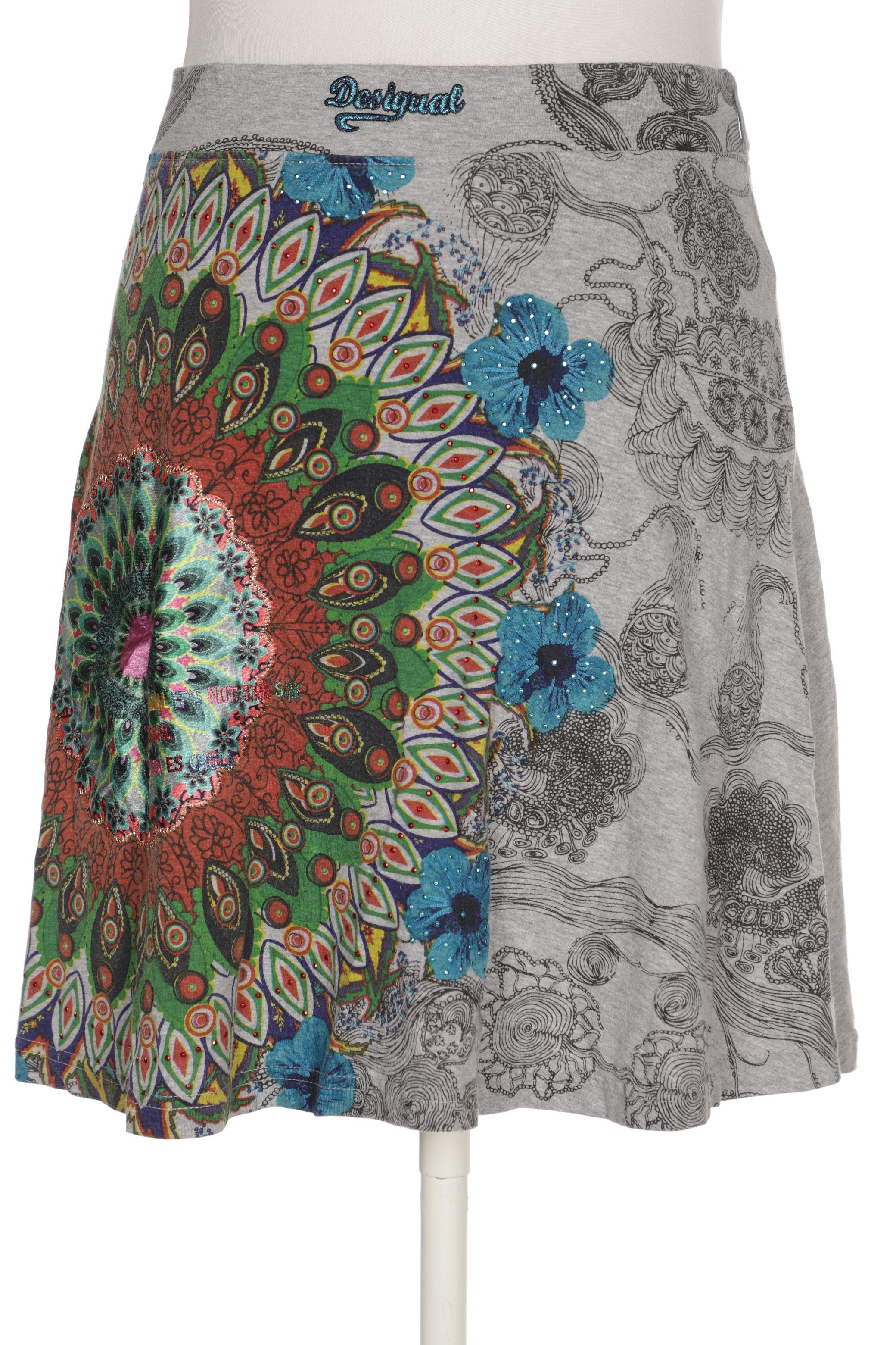 

Desigual Damen Rock, grau, Gr. 42