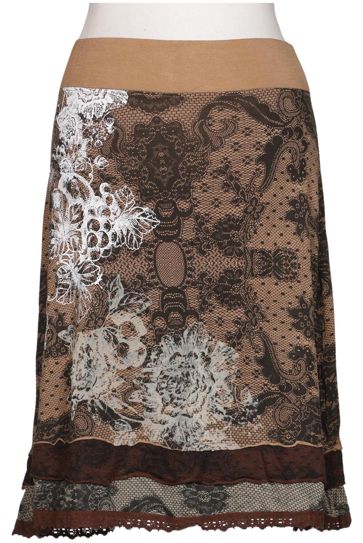 

Desigual Damen Rock, braun, Gr. 38