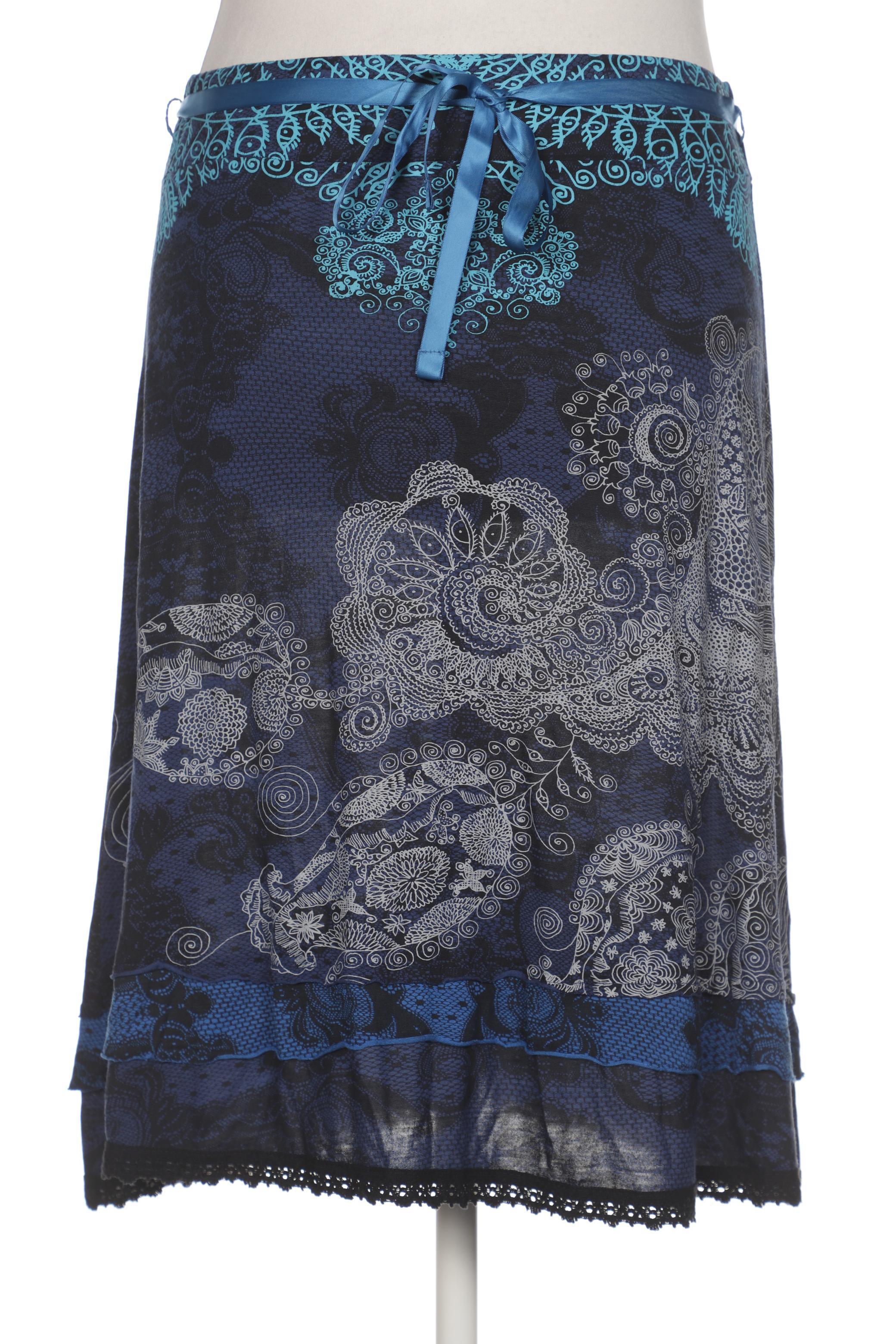 

Desigual Damen Rock, marineblau, Gr. 42