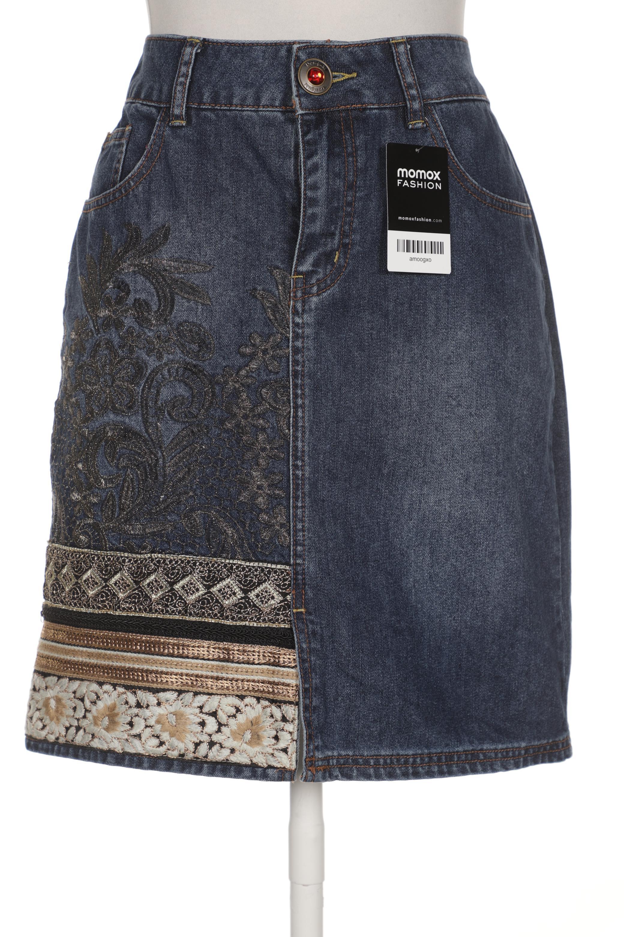 

Desigual Damen Rock, marineblau