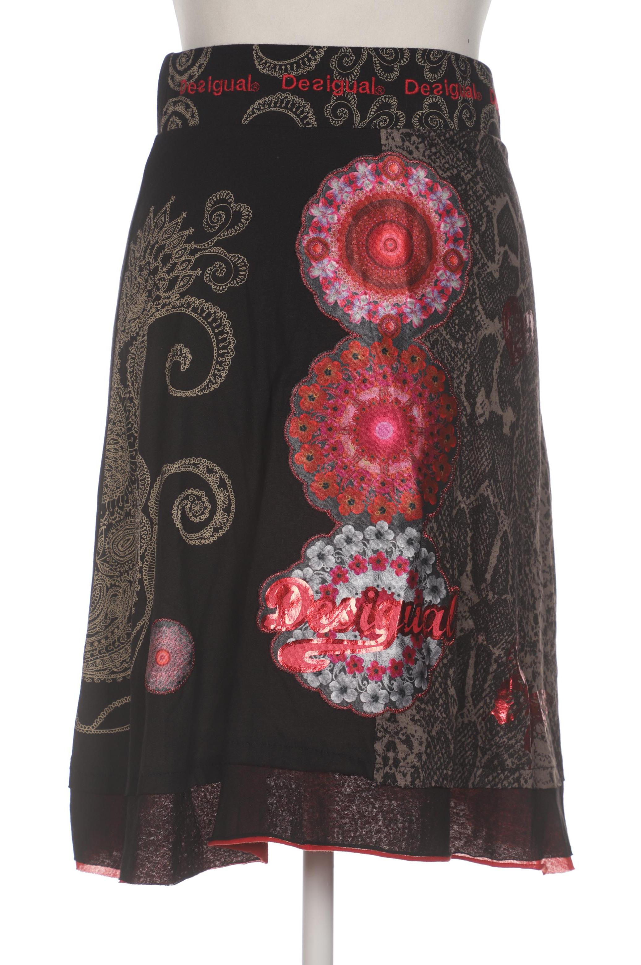

Desigual Damen Rock, schwarz, Gr. 36