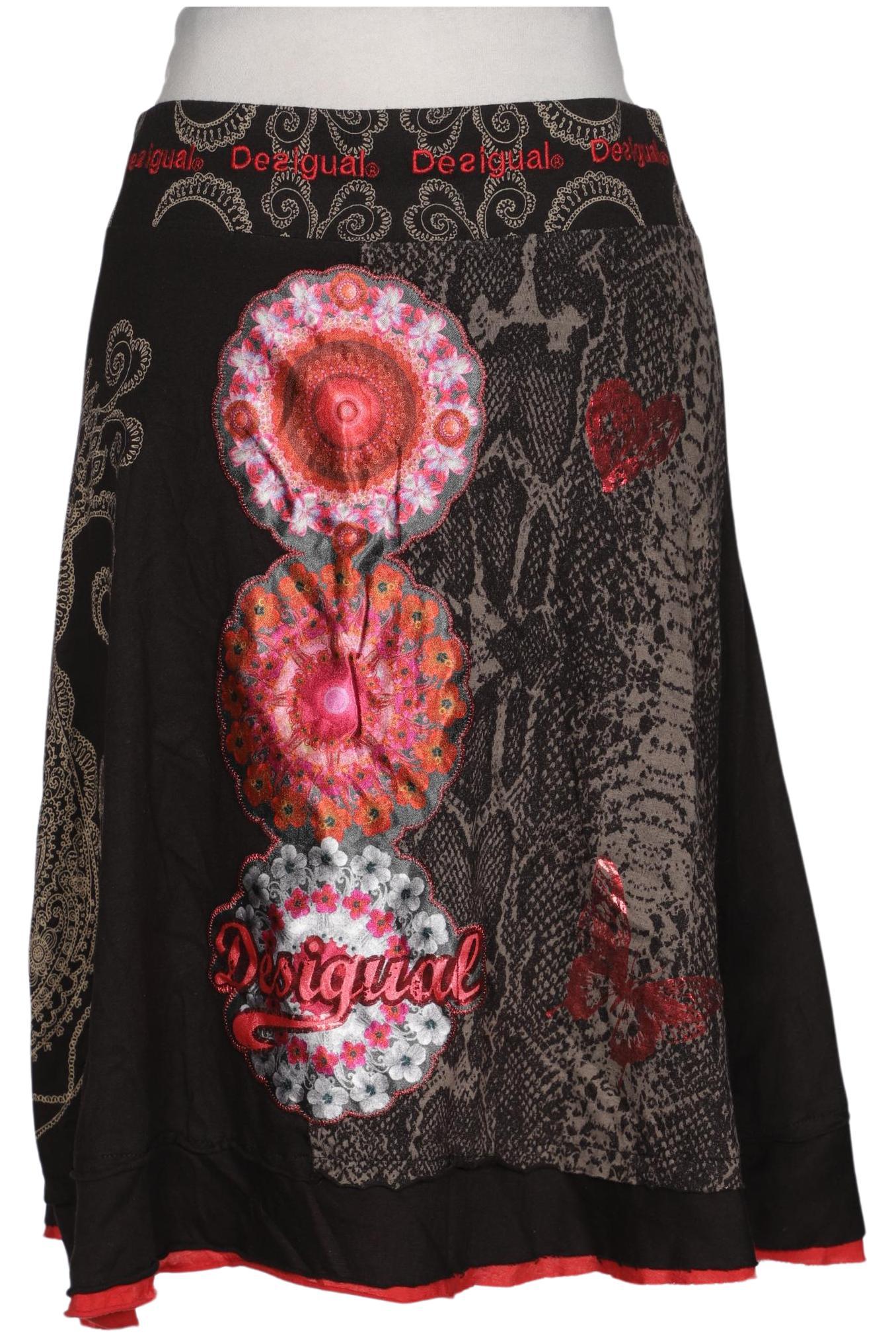 

Desigual Damen Rock, schwarz, Gr. 36