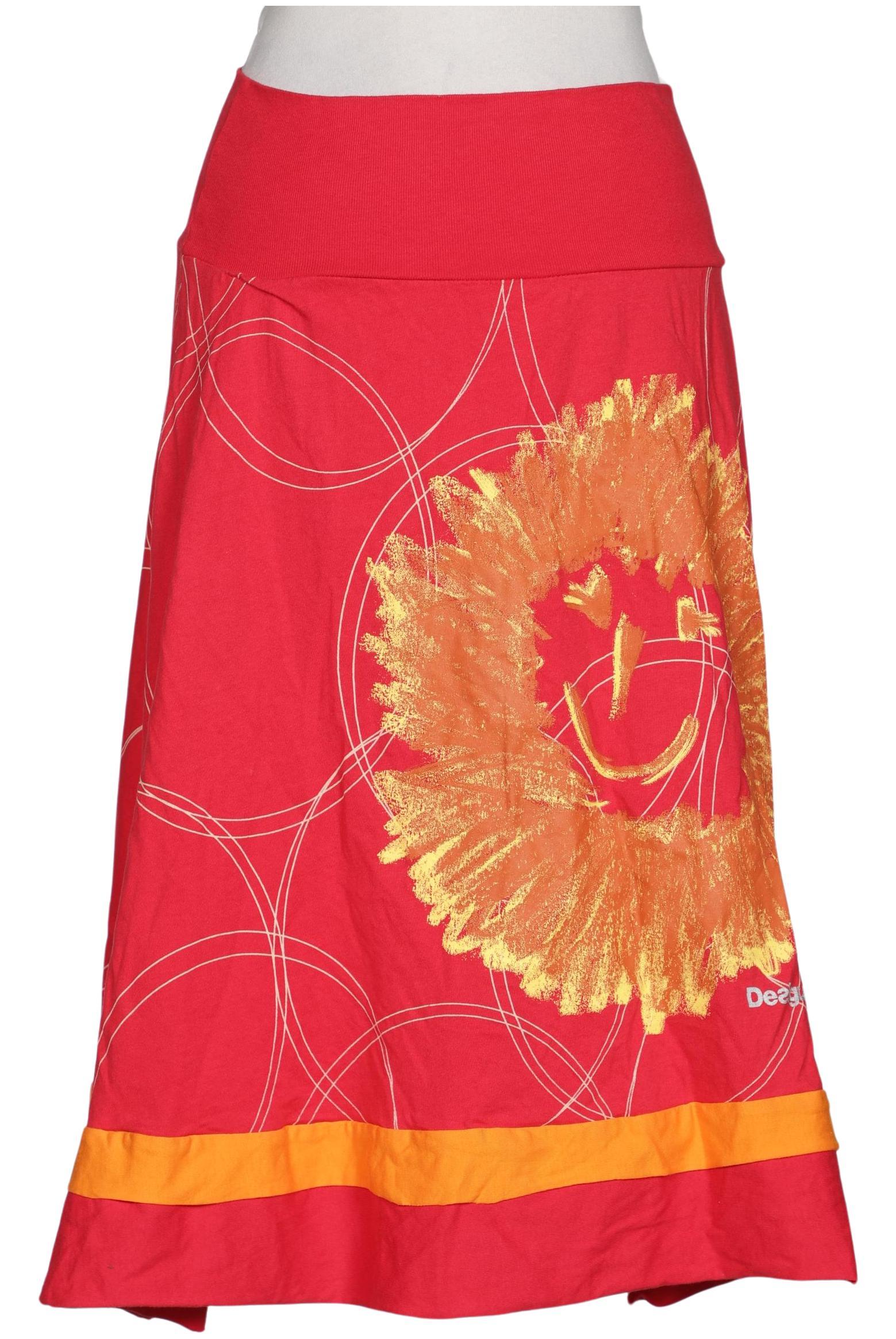 

Desigual Damen Rock, rot, Gr. 42
