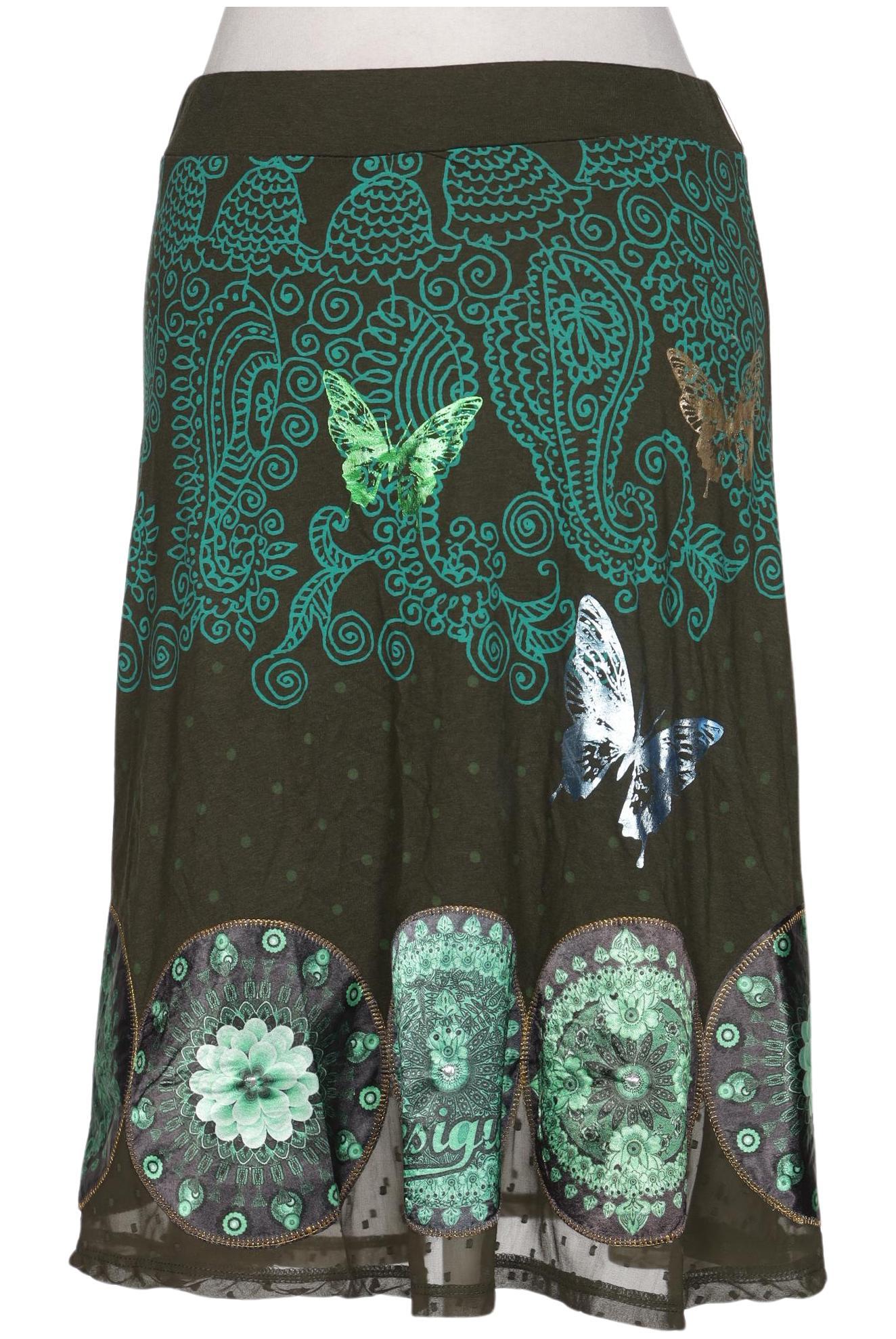 

Desigual Damen Rock, grün, Gr. 36