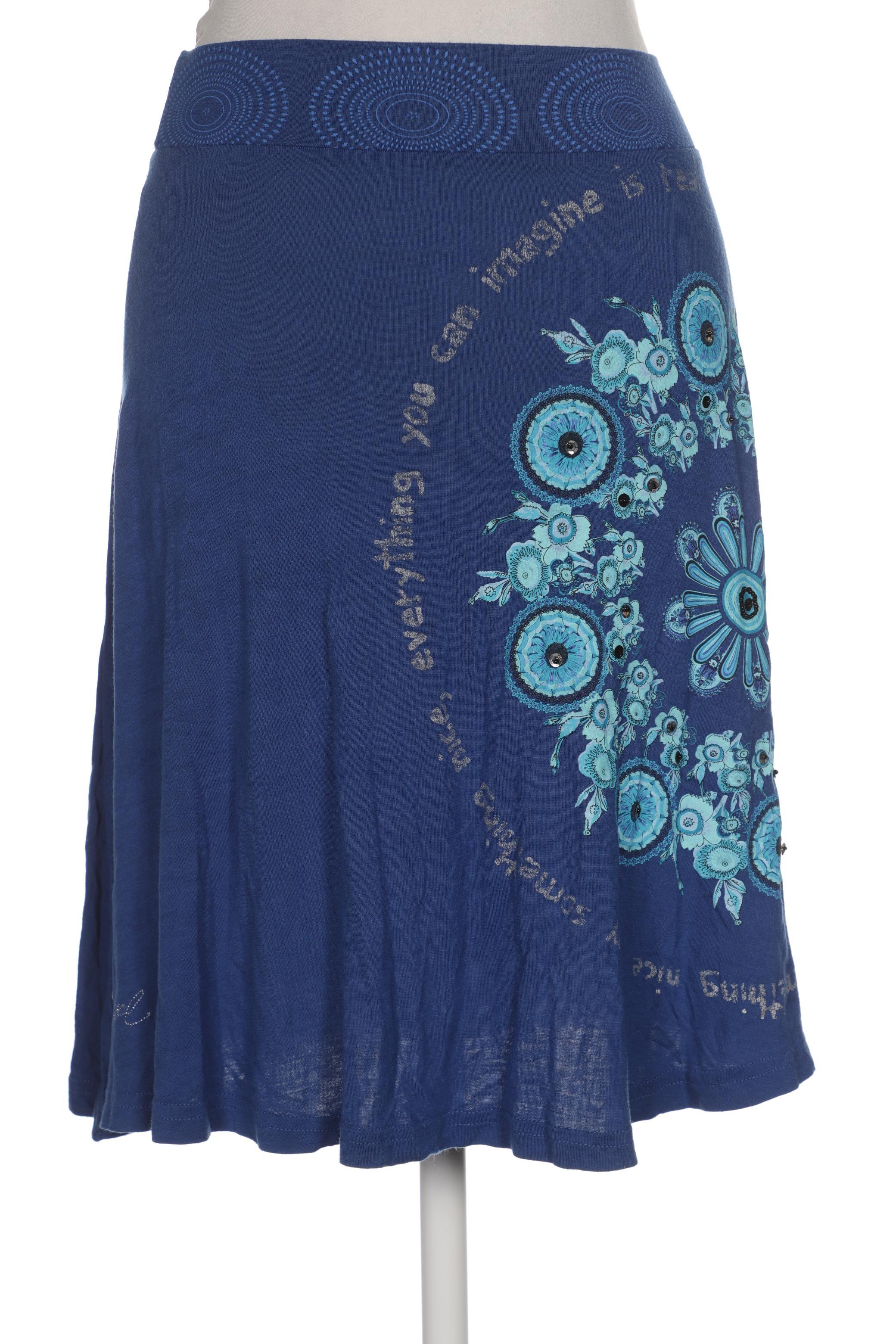 

Desigual Damen Rock, blau, Gr. 36