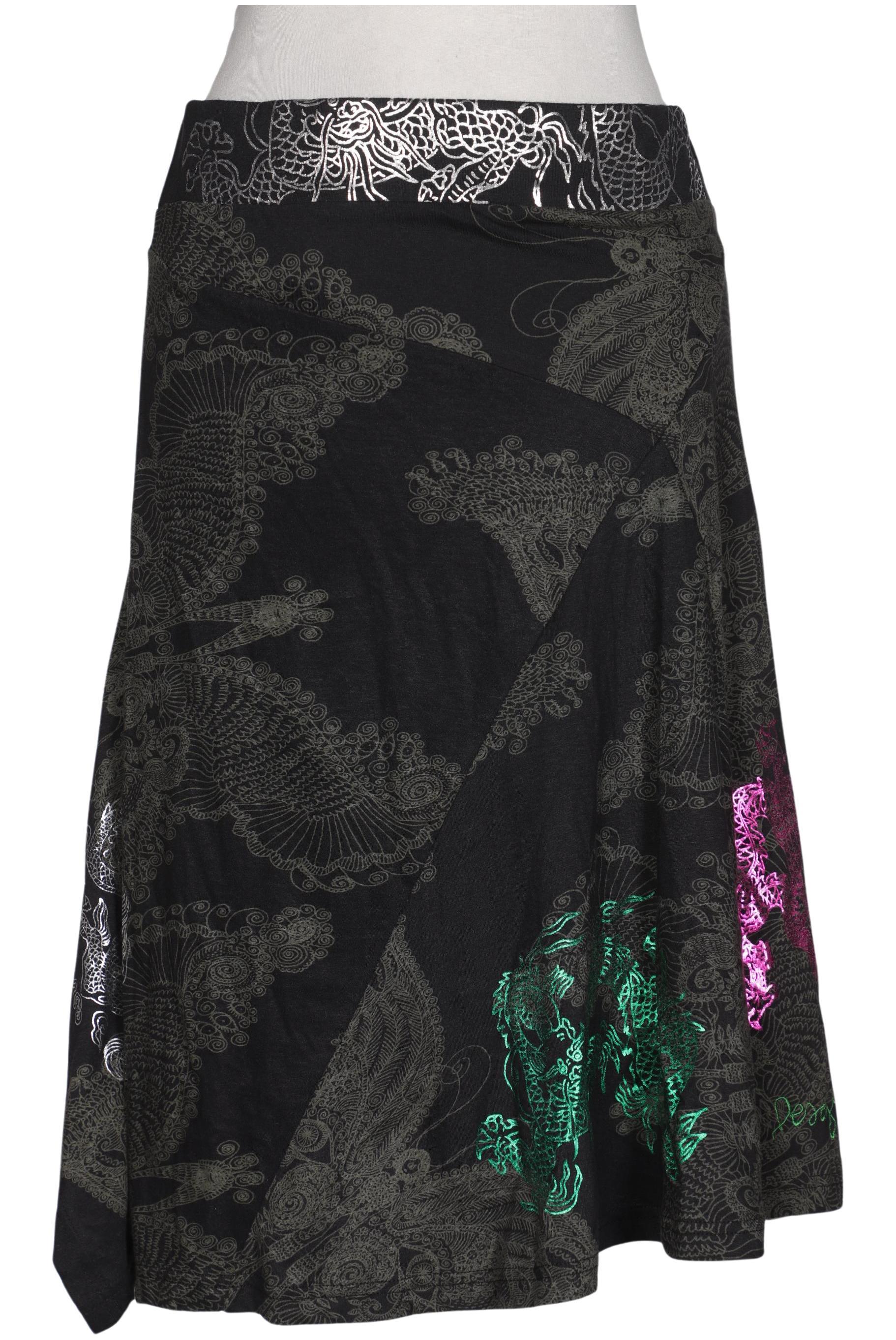 

Desigual Damen Rock, schwarz, Gr. 36