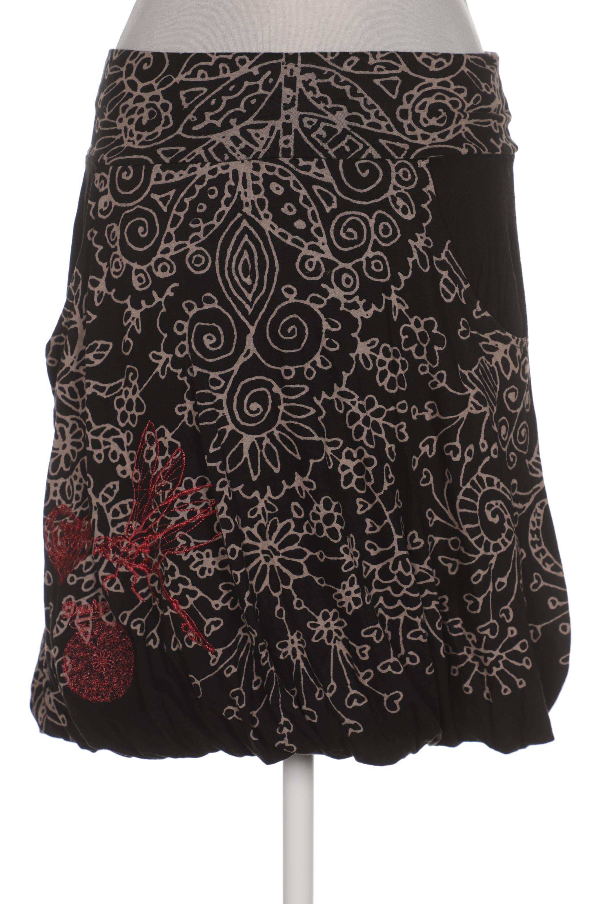 

Desigual Damen Rock, schwarz, Gr. 38