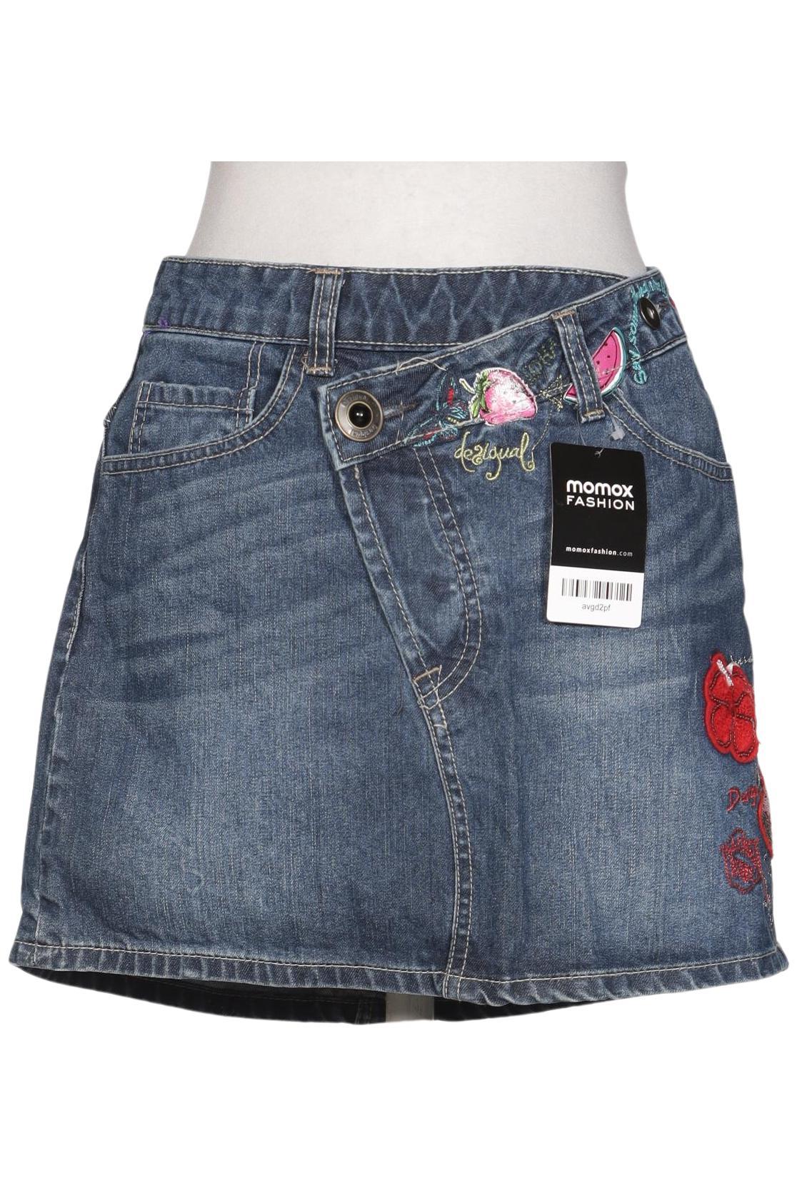 

Desigual Damen Rock, blau, Gr. 30