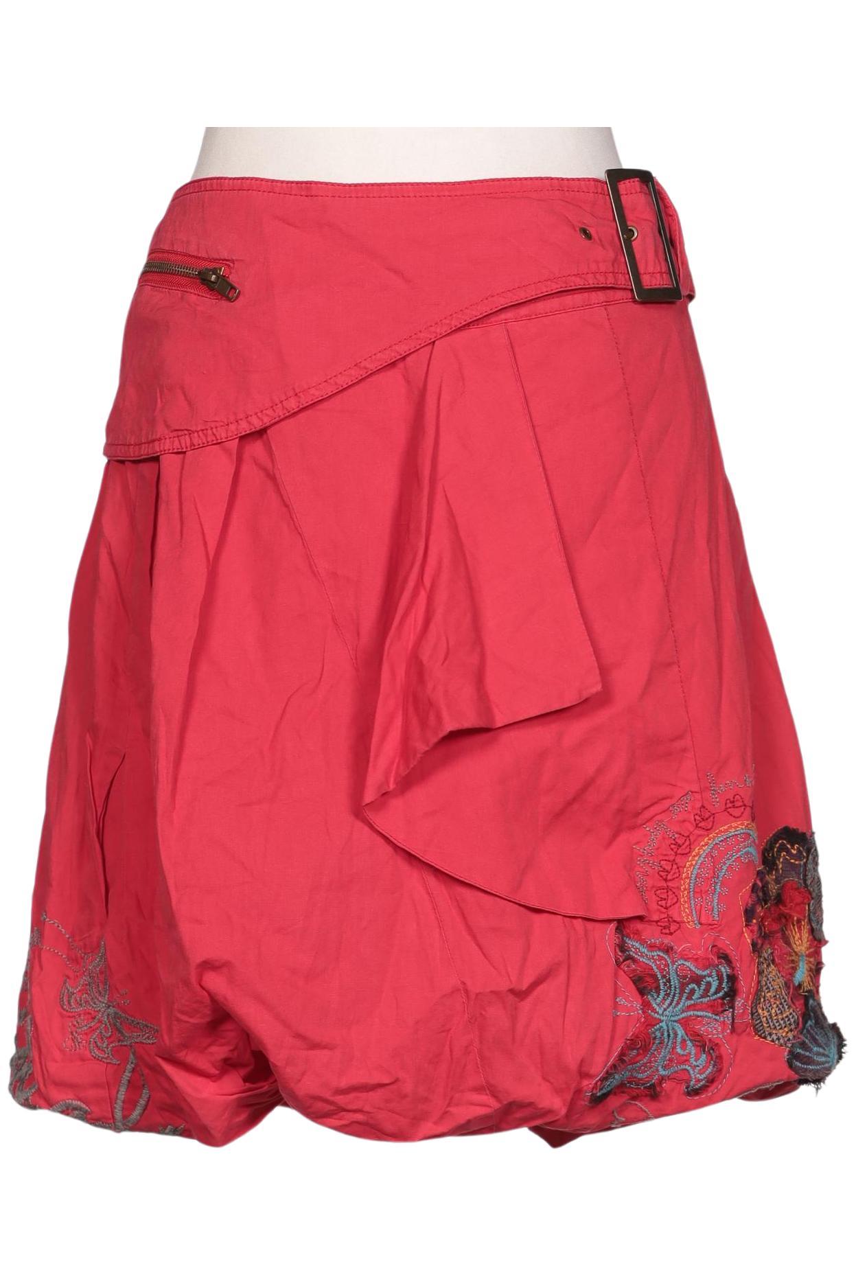 

Desigual Damen Rock, rot, Gr. 36