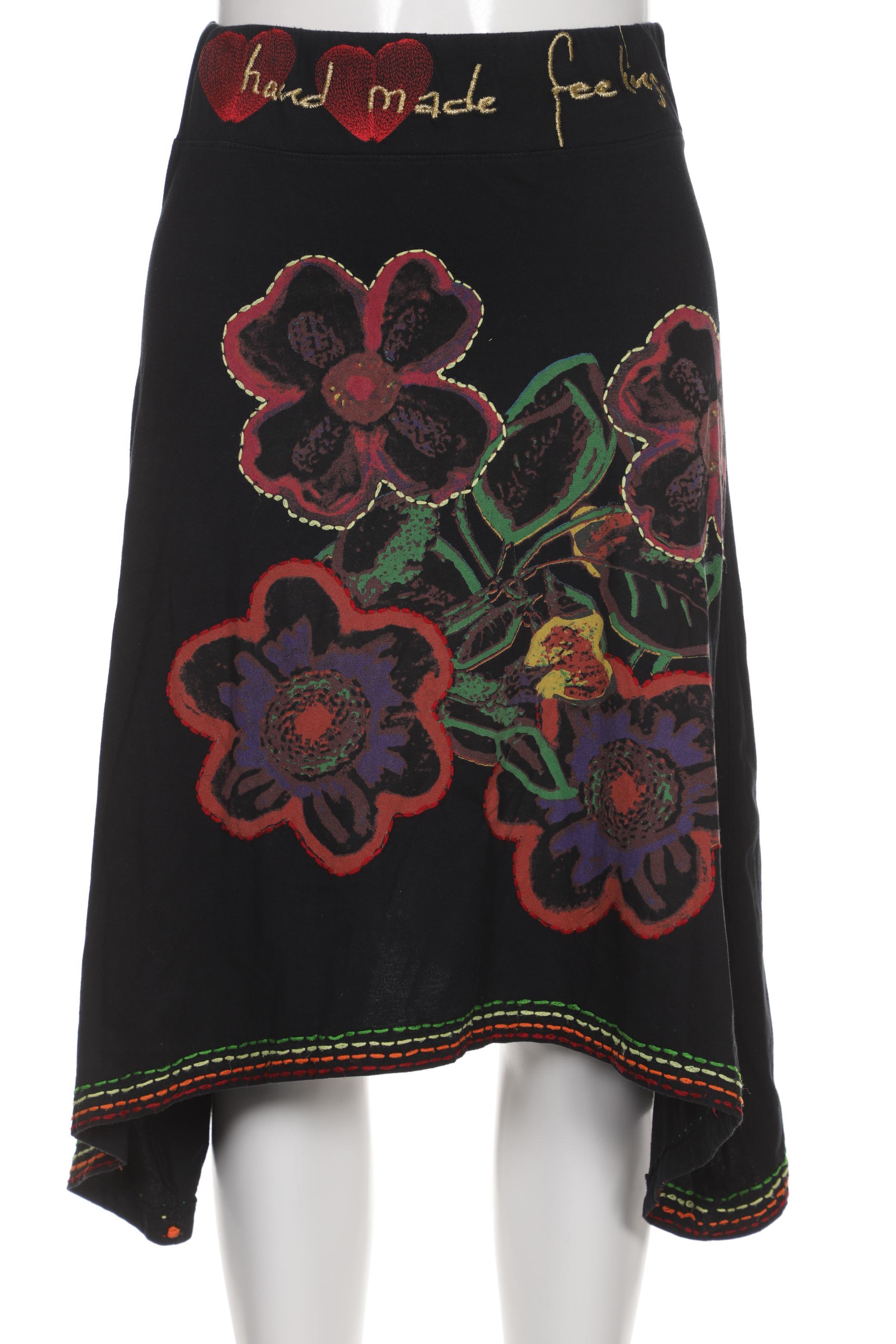 

Desigual Damen Rock, schwarz