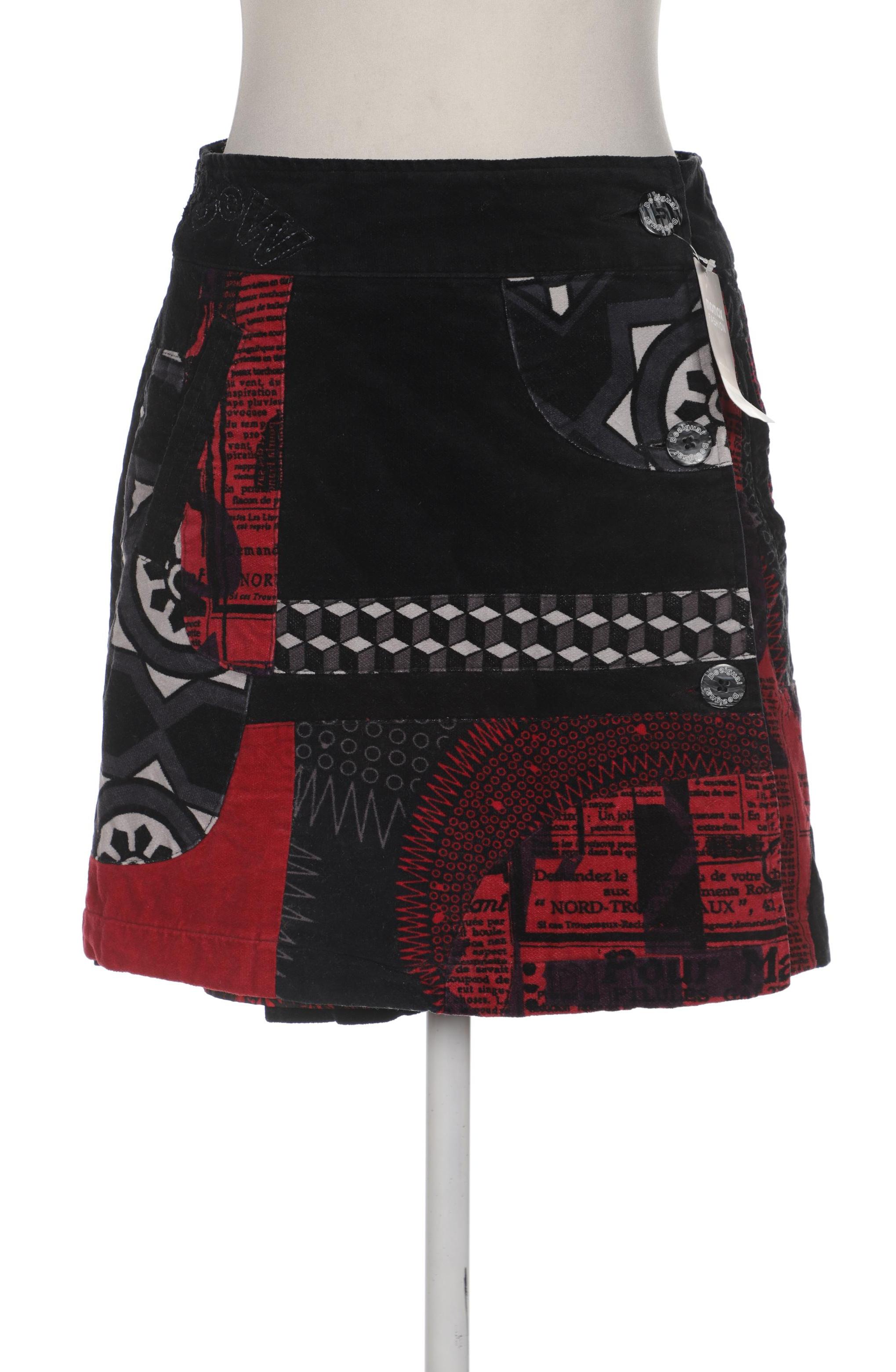 

Desigual Damen Rock, schwarz