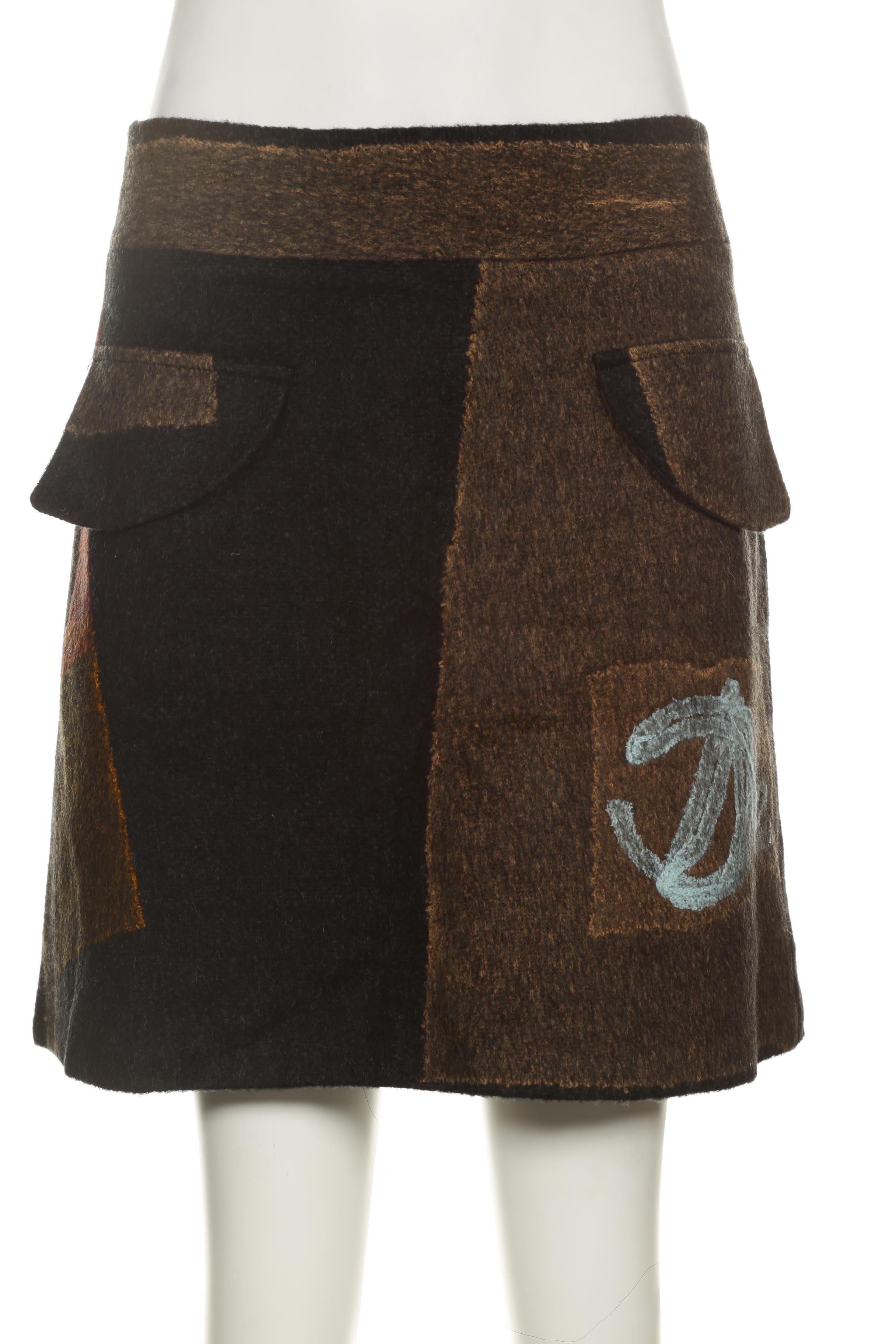 

Desigual Damen Rock, schwarz, Gr. 40