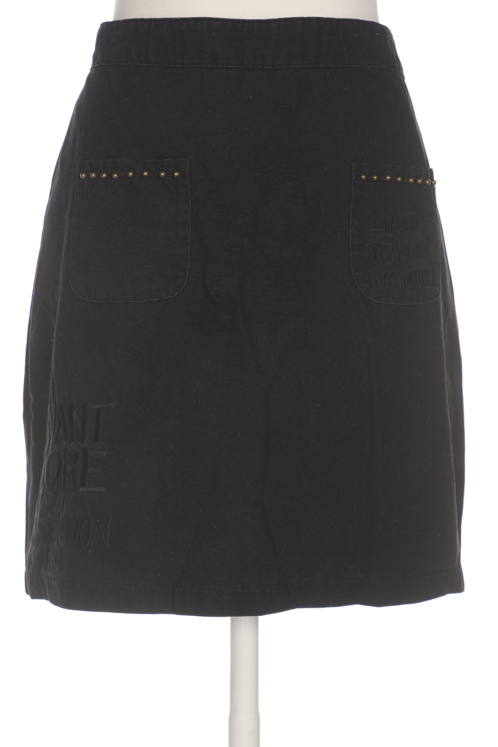 

Desigual Damen Rock, schwarz, Gr. 42
