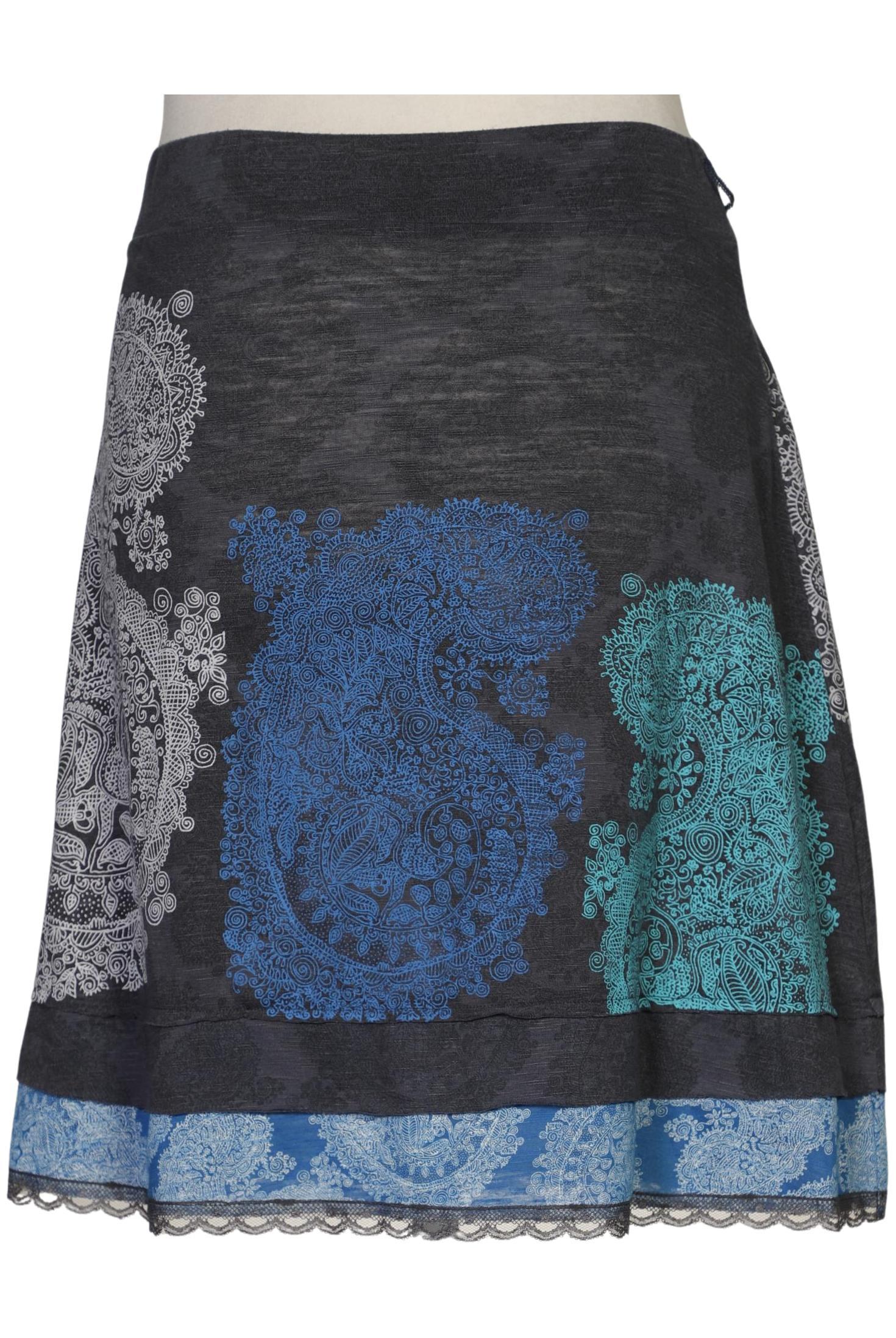 

Desigual Damen Rock, marineblau, Gr. 42