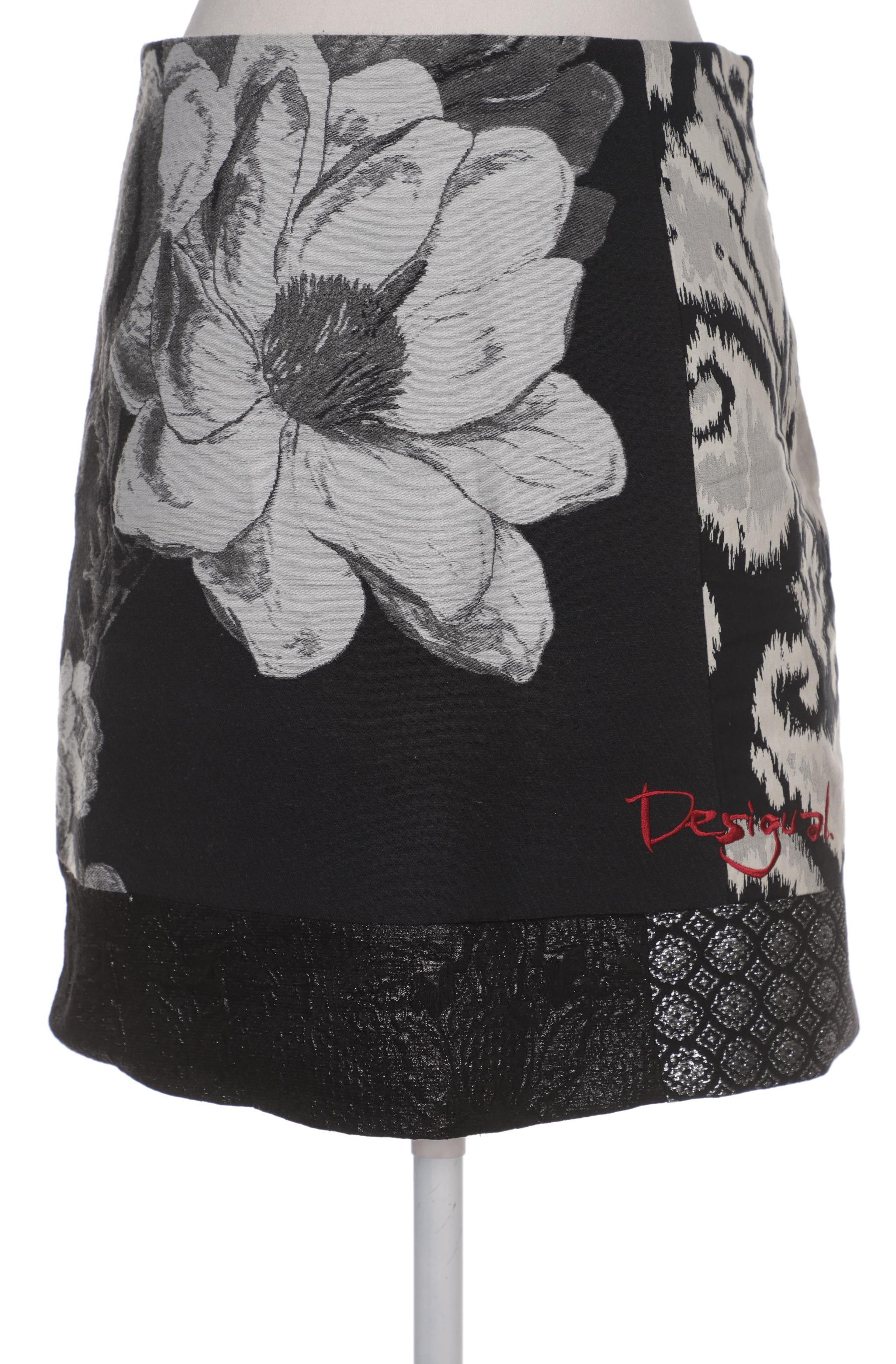 

Desigual Damen Rock, schwarz, Gr. 38