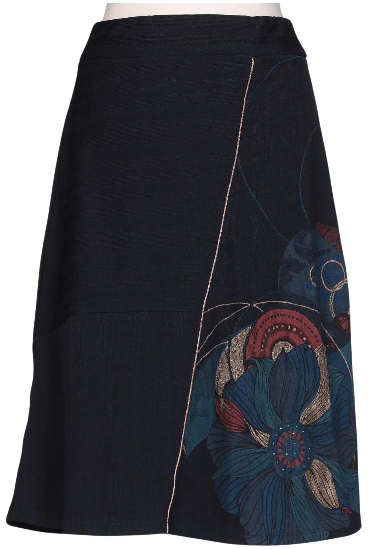 

Desigual Damen Rock, marineblau, Gr. 36