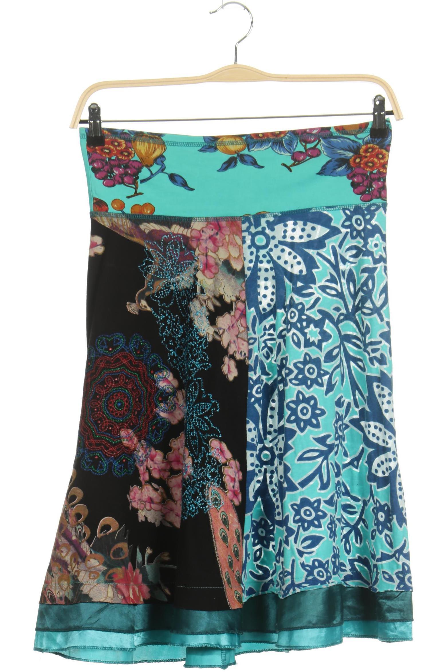 

Desigual Damen Rock, türkis, Gr.