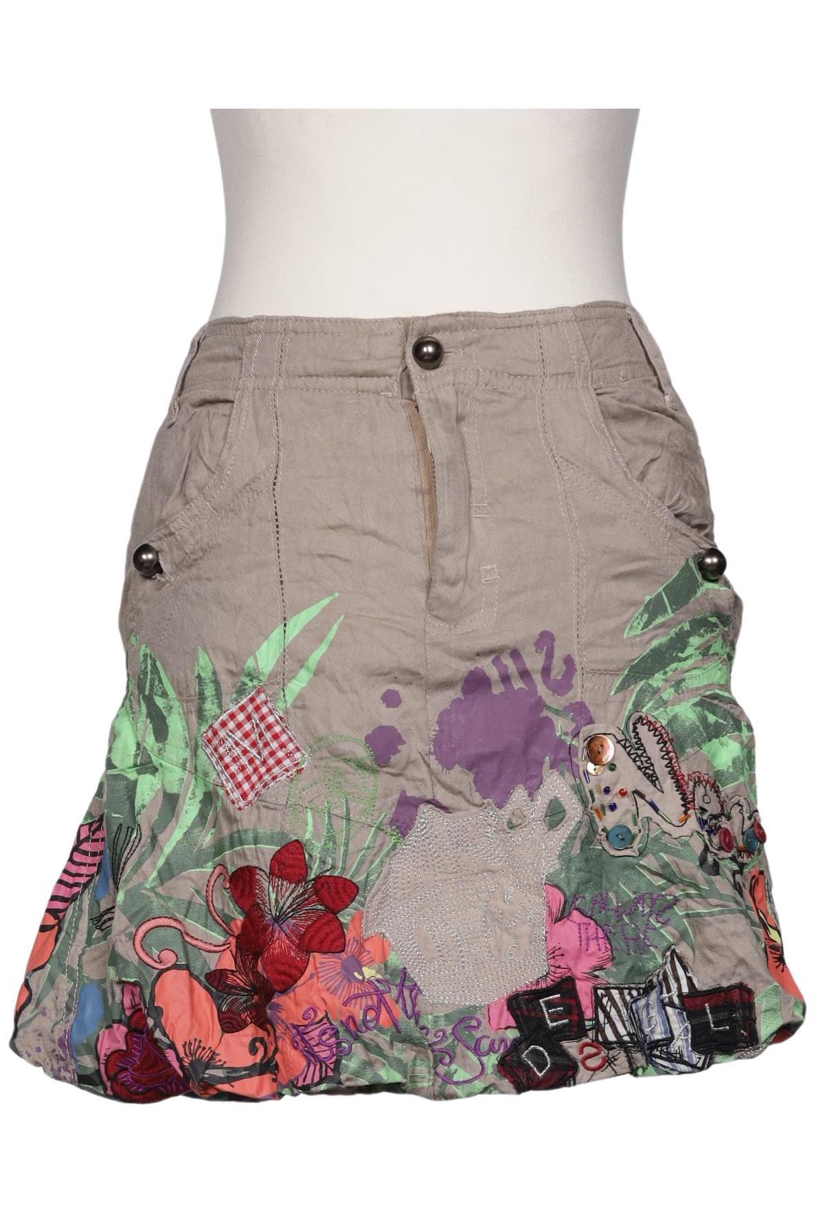 

Desigual Damen Rock, mehrfarbig, Gr. 34