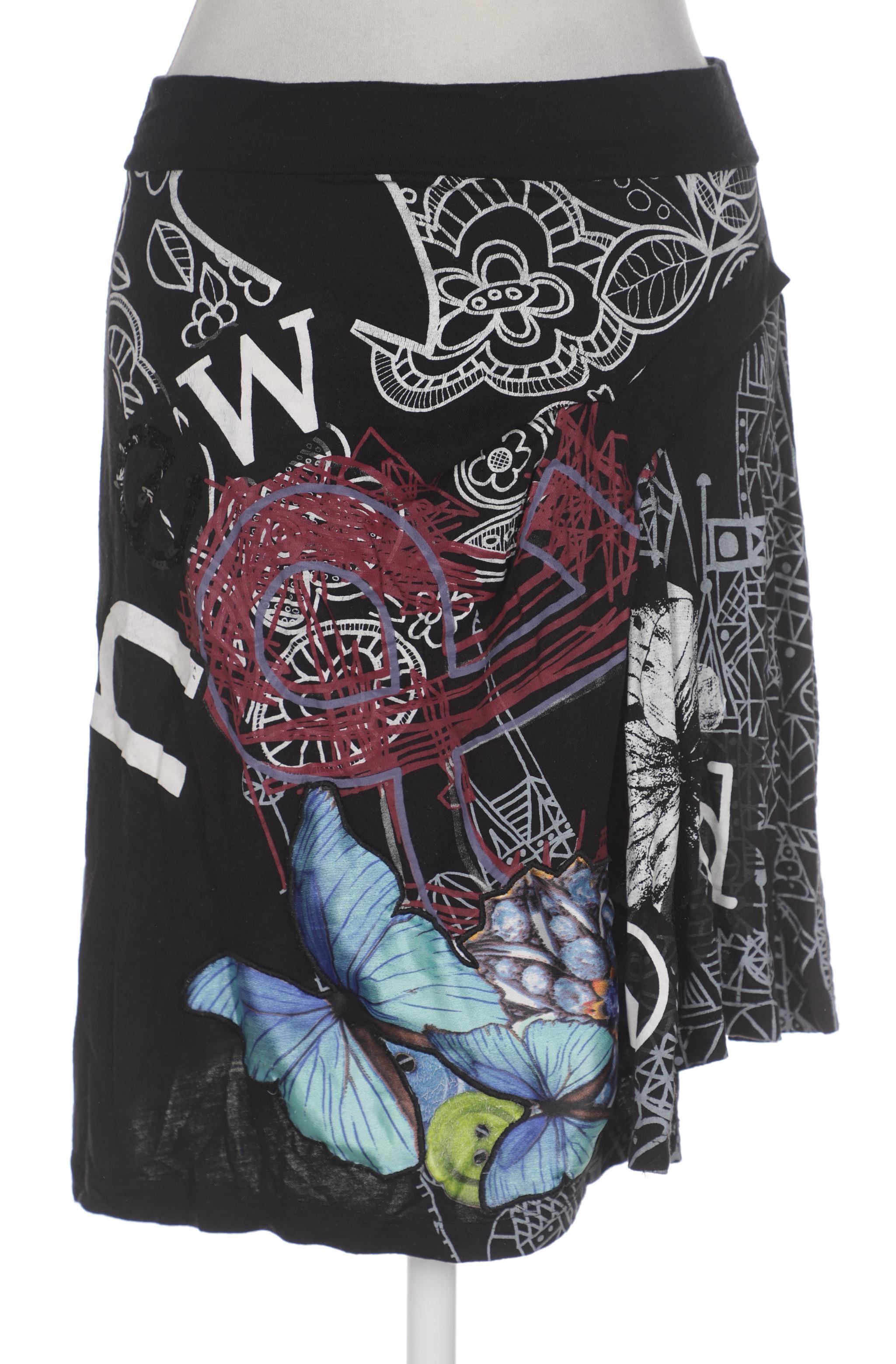 

Desigual Damen Rock, schwarz, Gr. 34