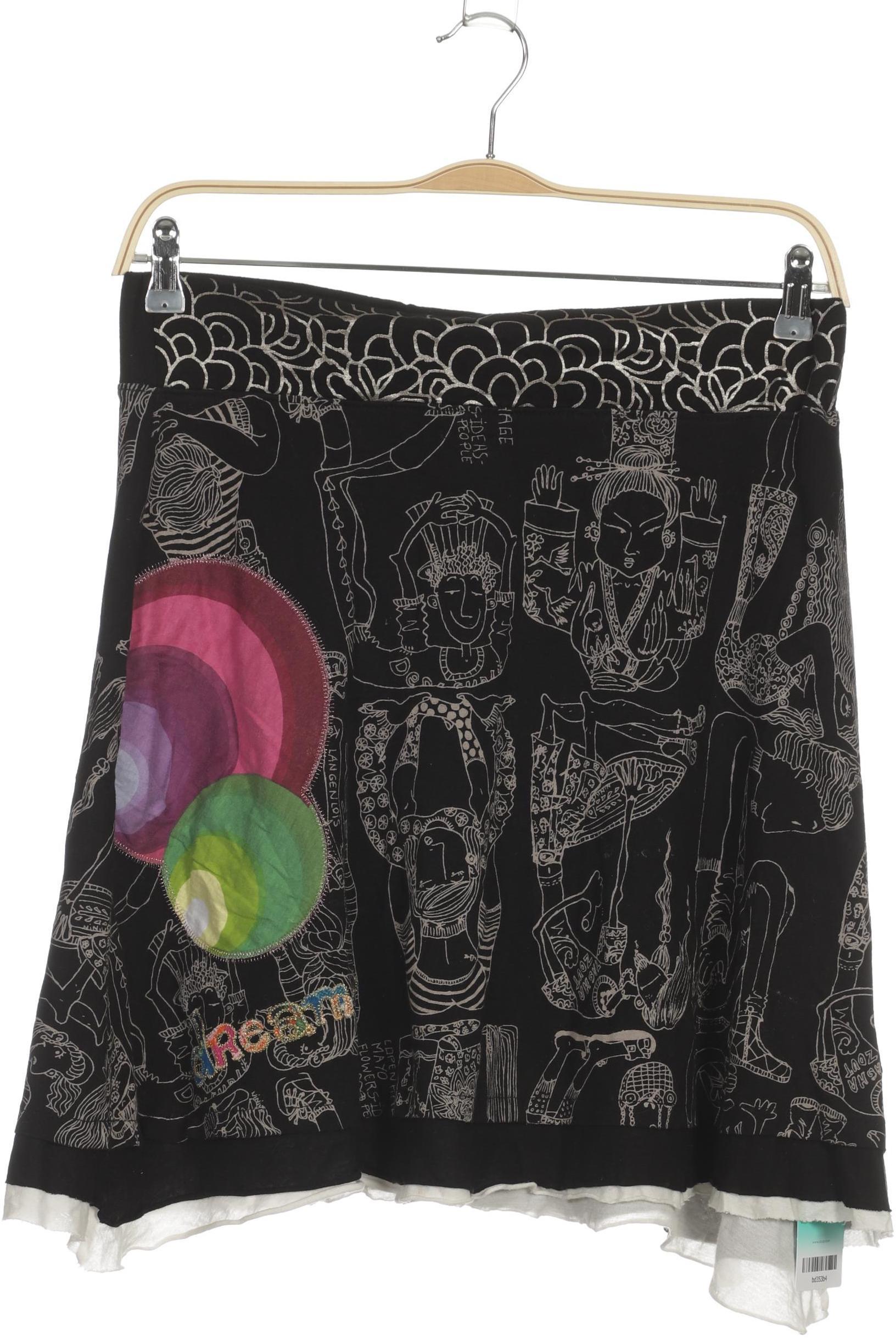 

Desigual Damen Rock, schwarz, Gr. 44
