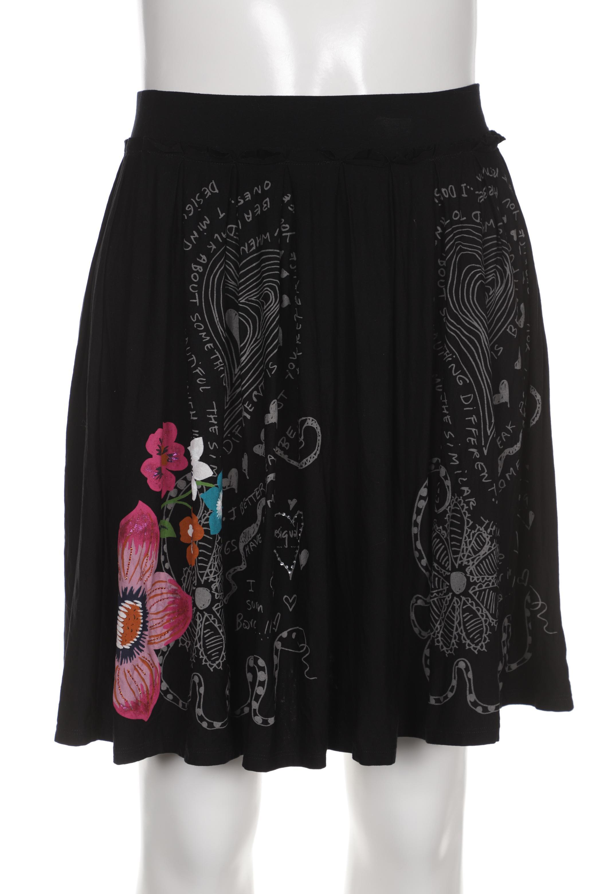 

Desigual Damen Rock, schwarz