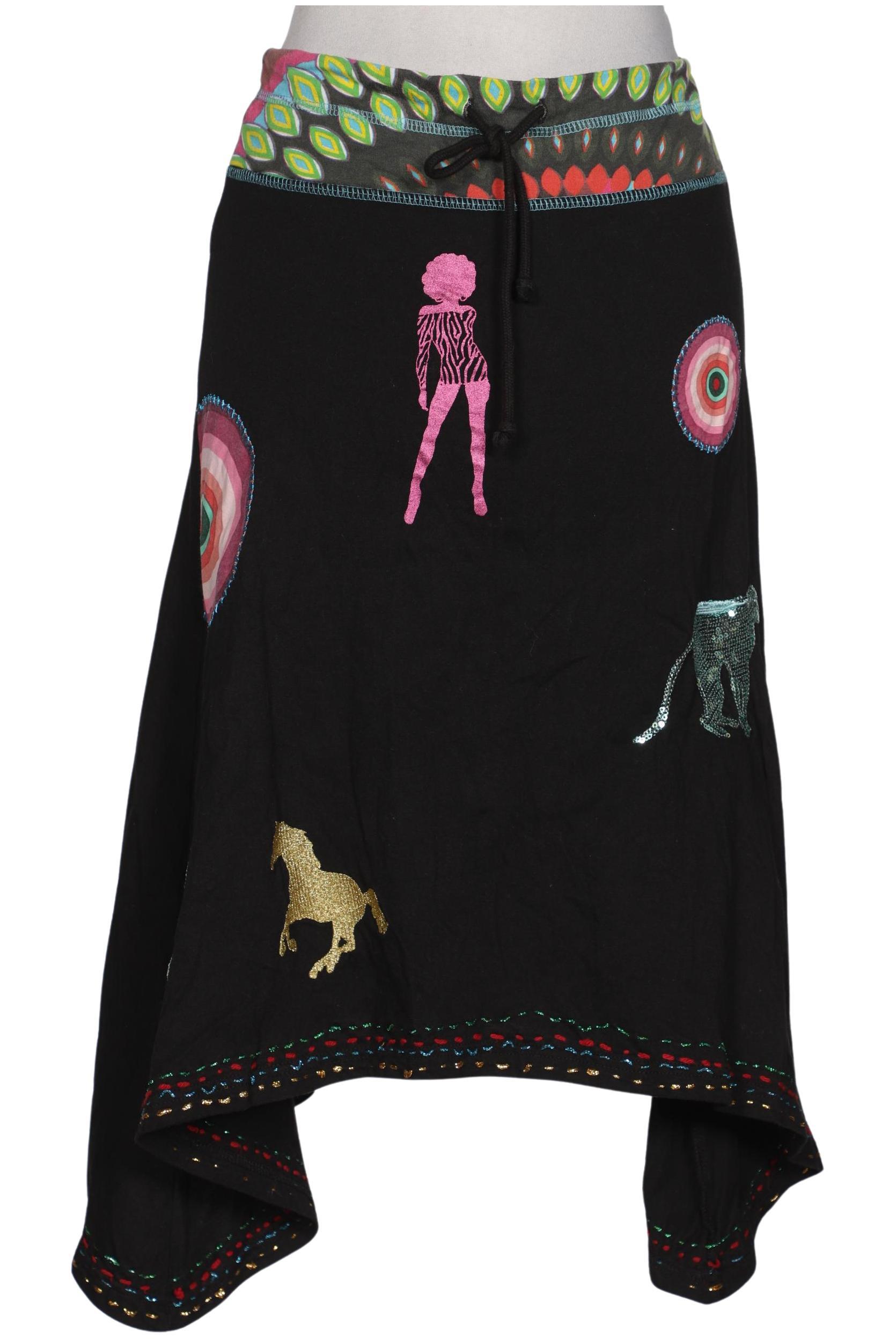 

Desigual Damen Rock, schwarz, Gr. 36