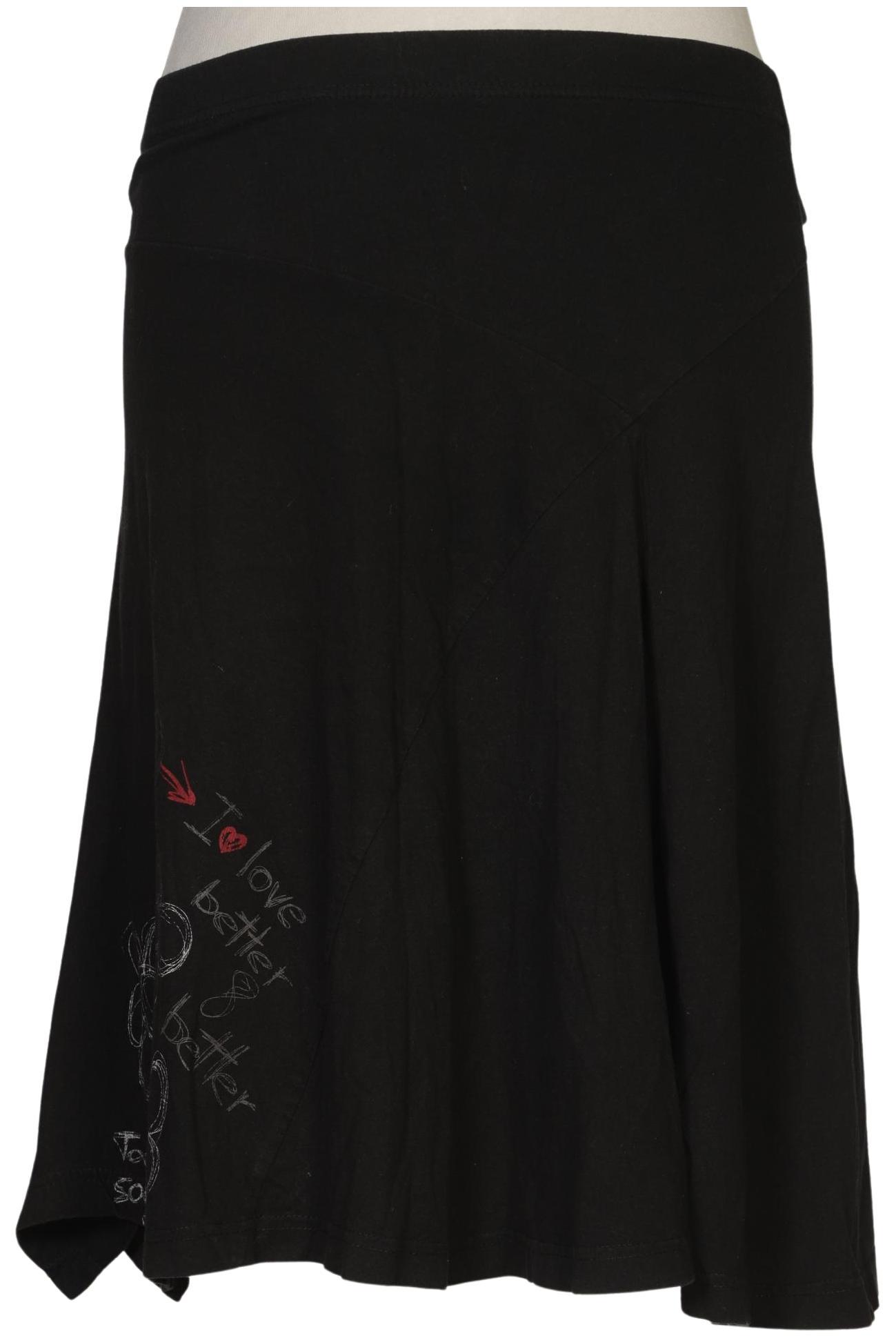

Desigual Damen Rock, schwarz, Gr. 44