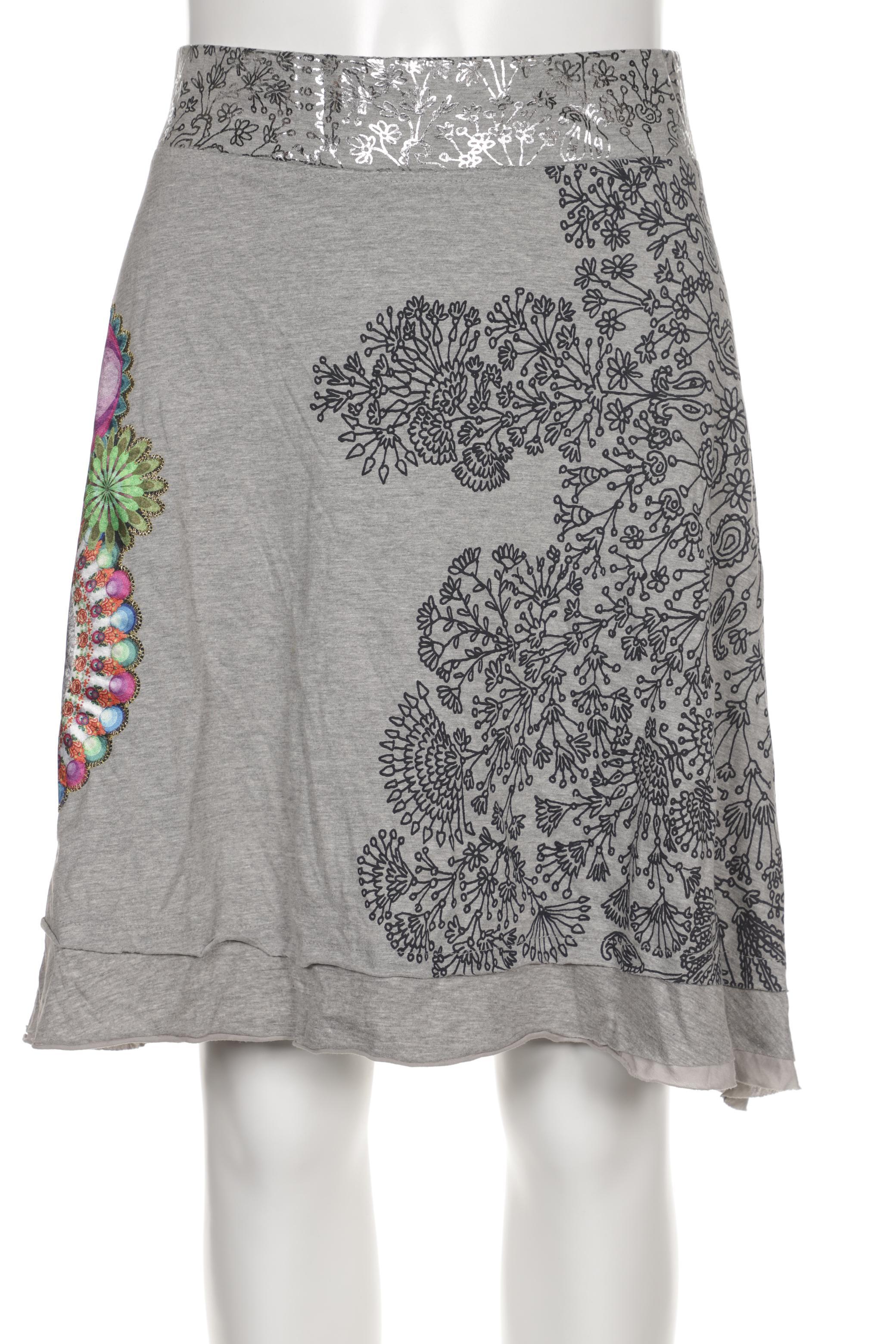 

Desigual Damen Rock, grau, Gr. 42