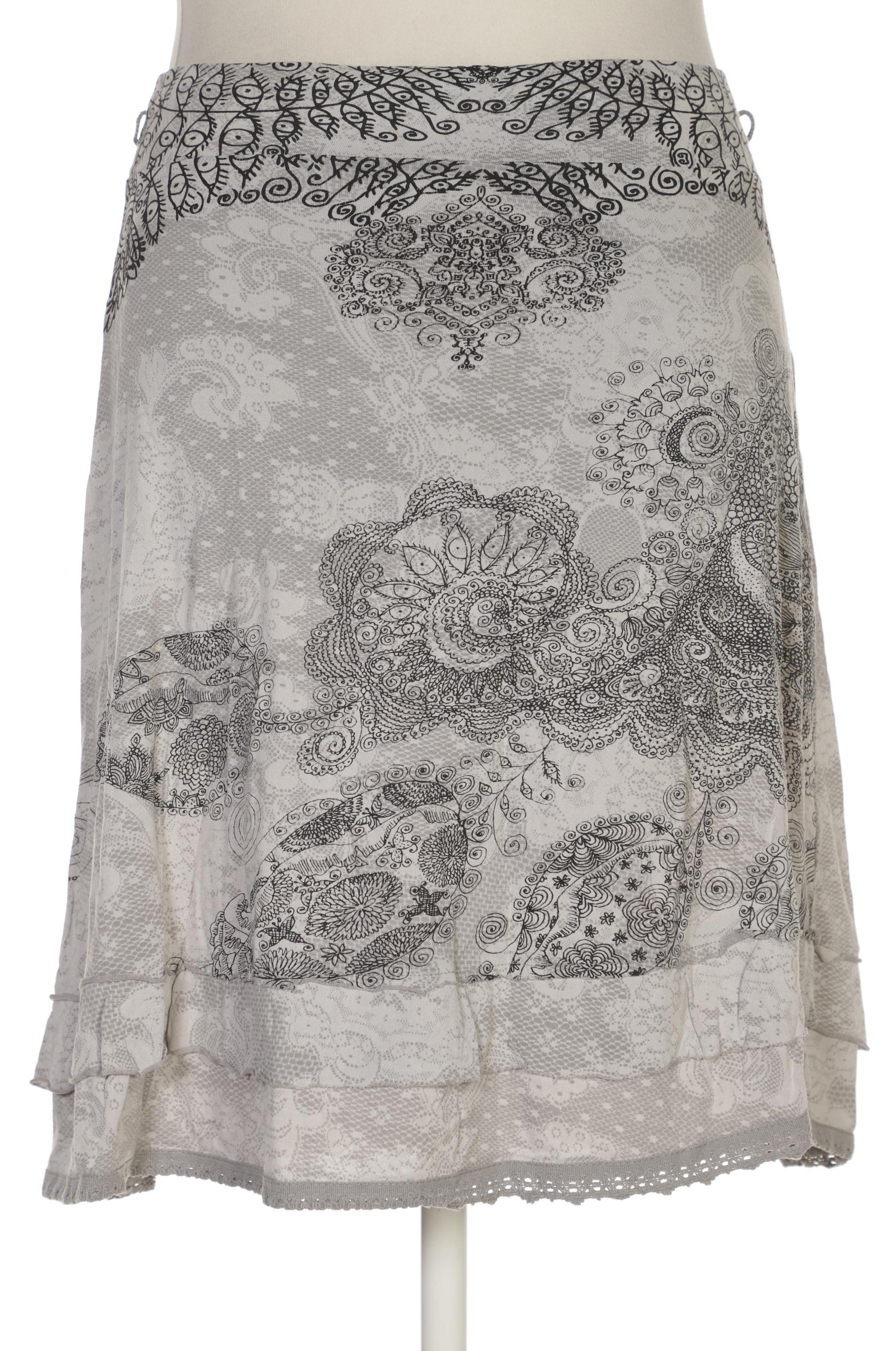 

Desigual Damen Rock, grau, Gr. 42