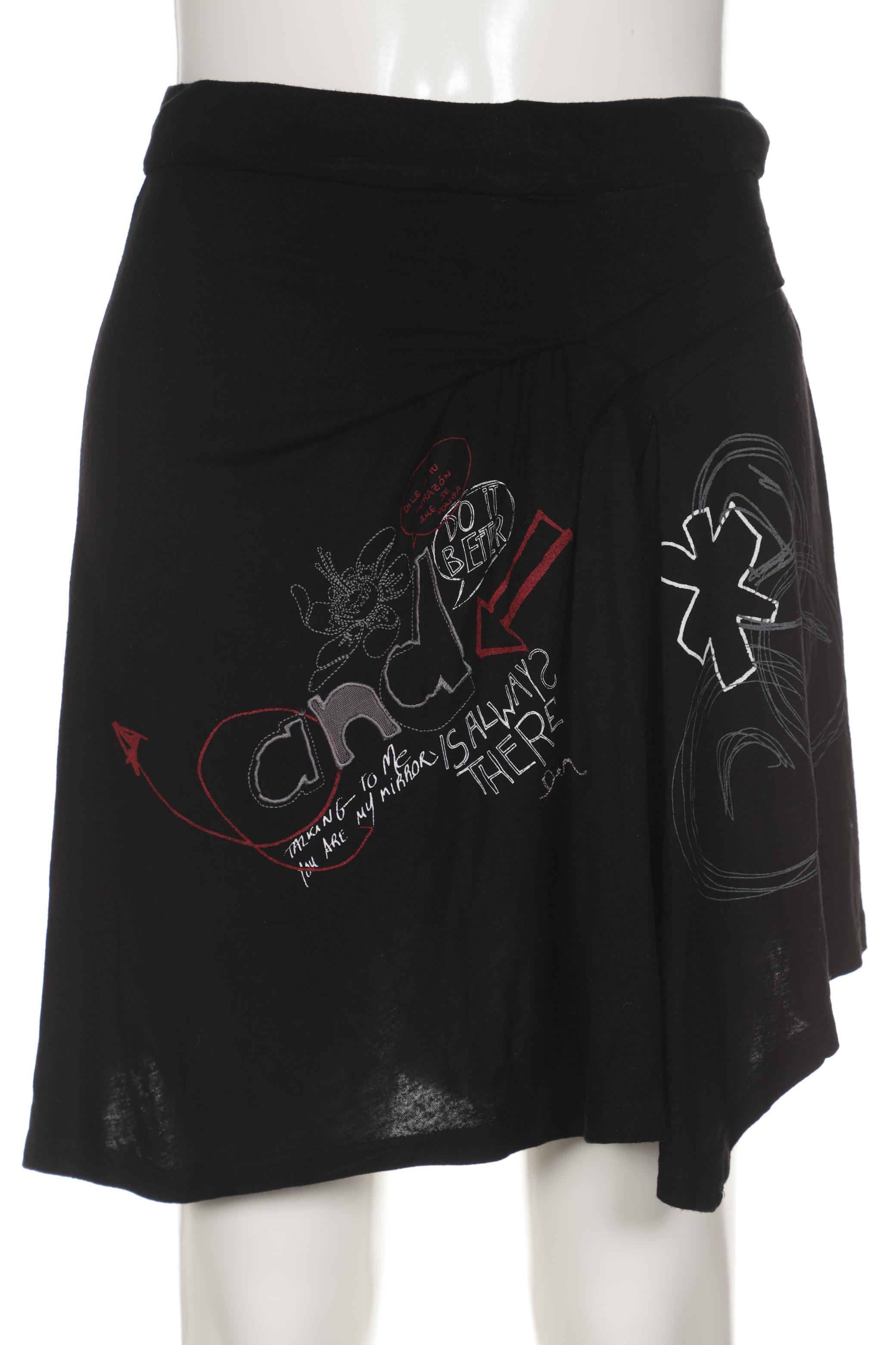 

Desigual Damen Rock, schwarz