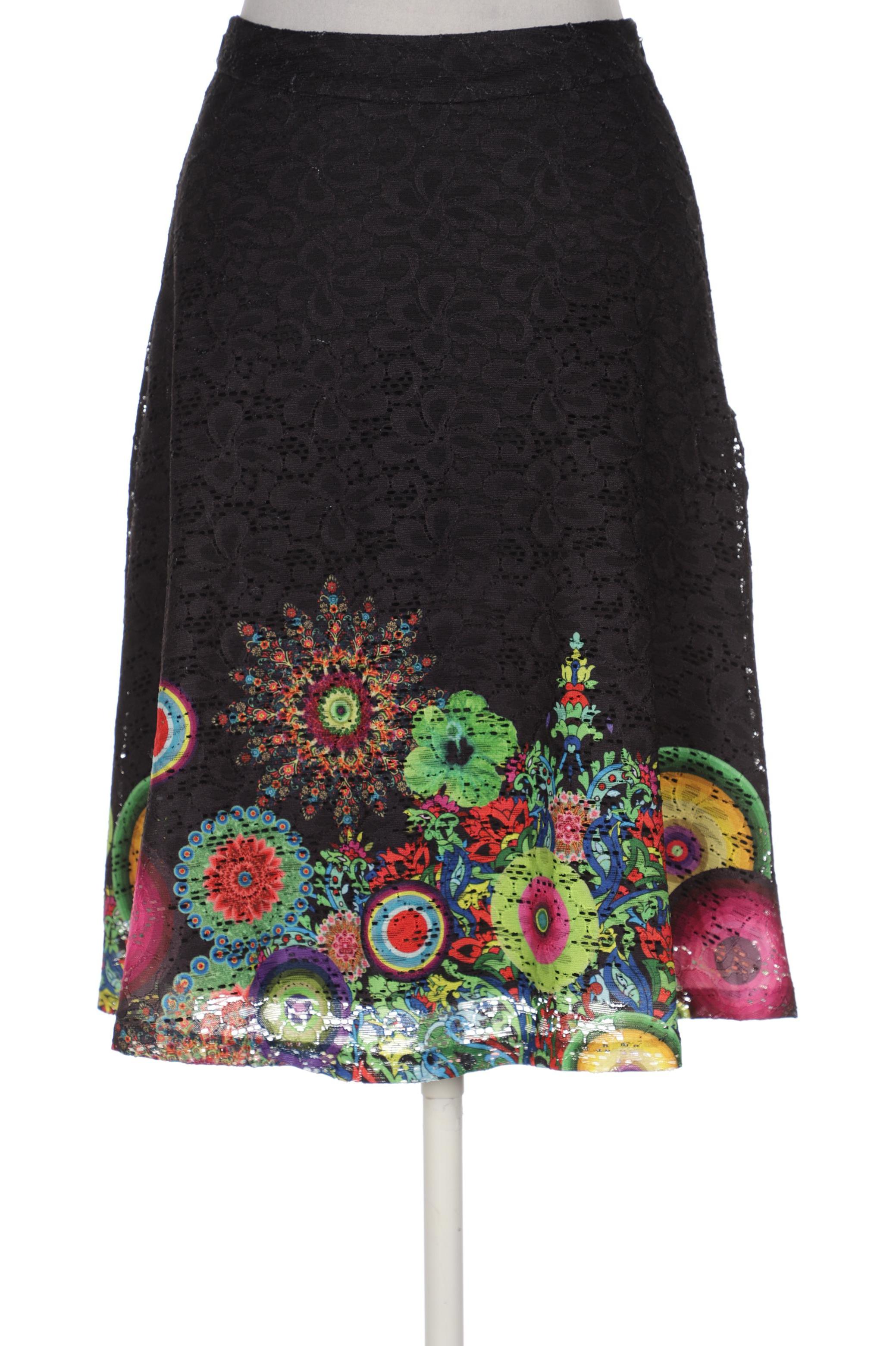 

Desigual Damen Rock, schwarz, Gr. 34